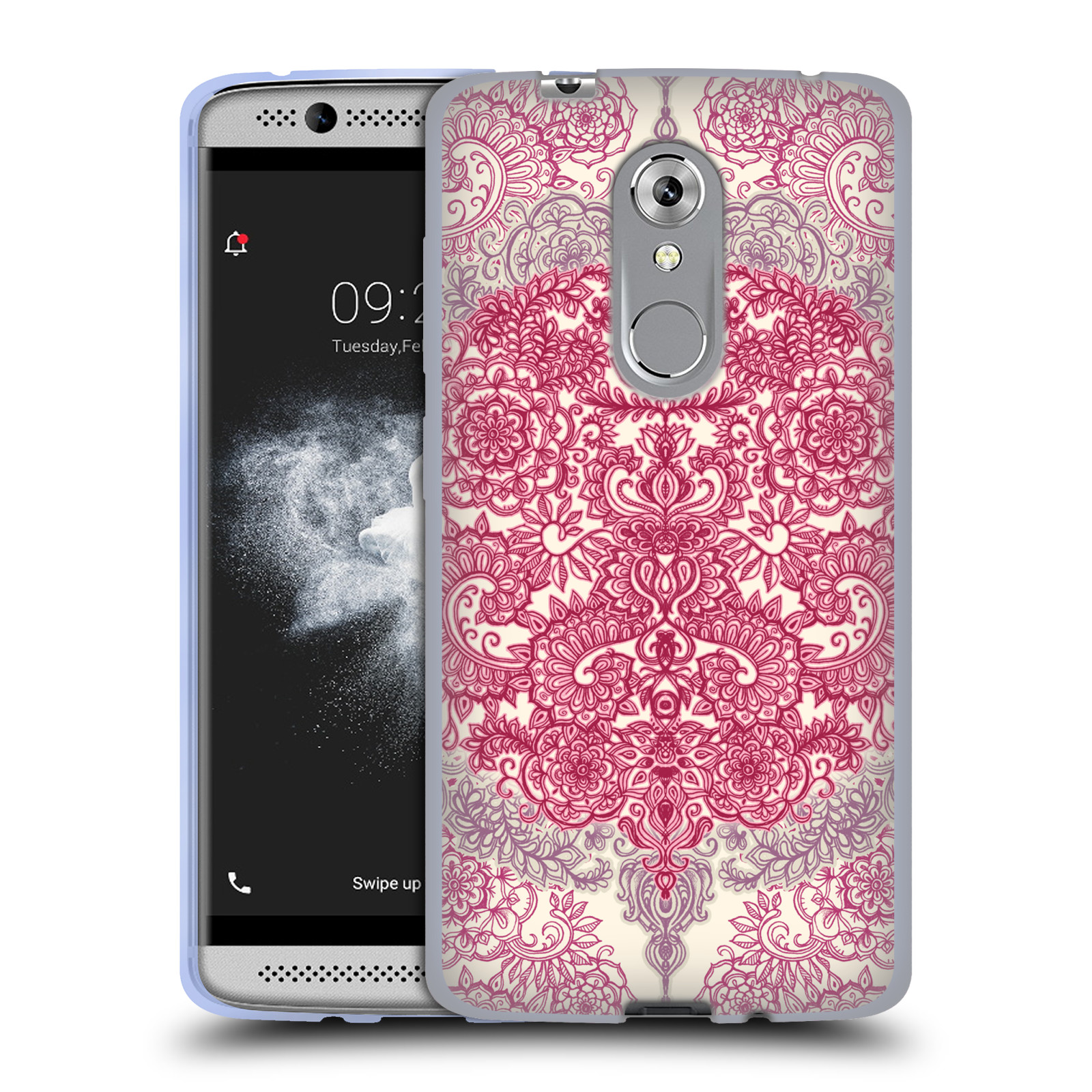OFFICIAL MICKLYN LE FEUVRE FLORAL PATTERNS GEL CASE FOR ZTE PHONES - Picture 8 of 22