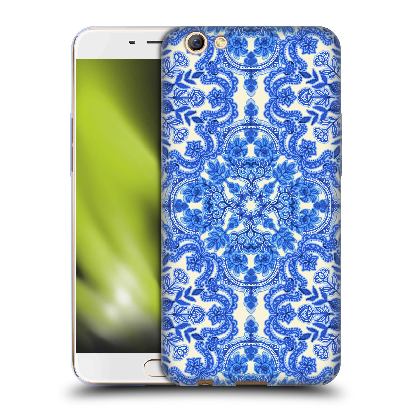 OFFICIAL MICKLYN LE FEUVRE FLORAL PATTERNS SOFT GEL CASE FOR OPPO PHONES - Picture 9 of 18
