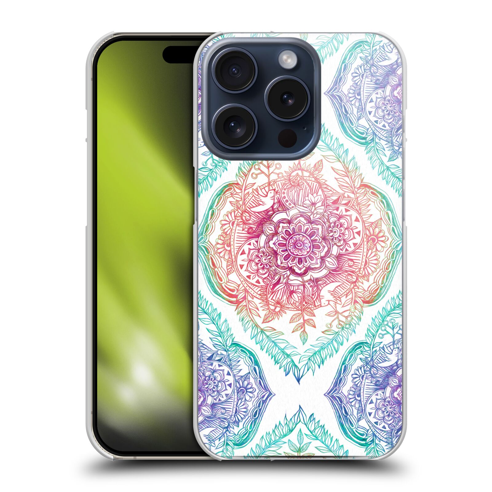 OFFICIAL MICKLYN LE FEUVRE FLORAL PATTERNS BACK CASE FOR APPLE iPHONE PHONES - Picture 13 of 16