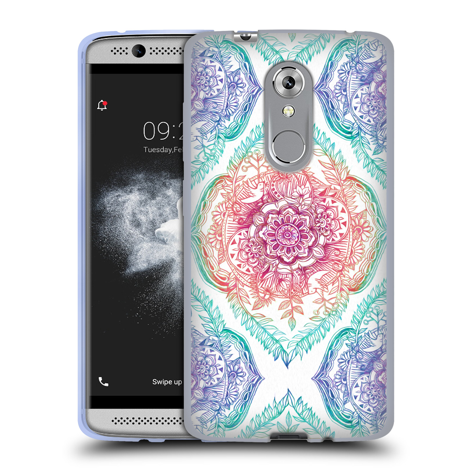 OFFICIAL MICKLYN LE FEUVRE FLORAL PATTERNS GEL CASE FOR ZTE PHONES - Picture 14 of 22