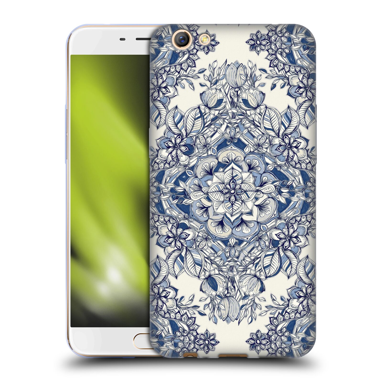 OFFICIAL MICKLYN LE FEUVRE FLORAL PATTERNS SOFT GEL CASE FOR OPPO PHONES - Picture 10 of 18