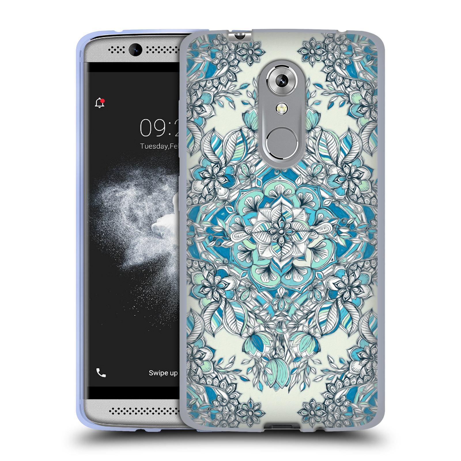 OFFICIAL MICKLYN LE FEUVRE FLORAL PATTERNS GEL CASE FOR ZTE PHONES - Picture 12 of 22