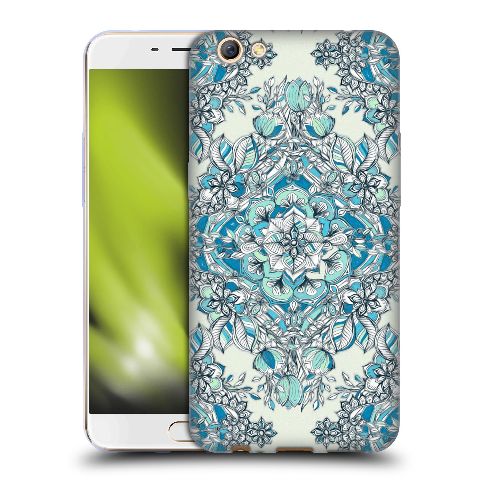 OFFICIAL MICKLYN LE FEUVRE FLORAL PATTERNS SOFT GEL CASE FOR OPPO PHONES - Picture 11 of 18