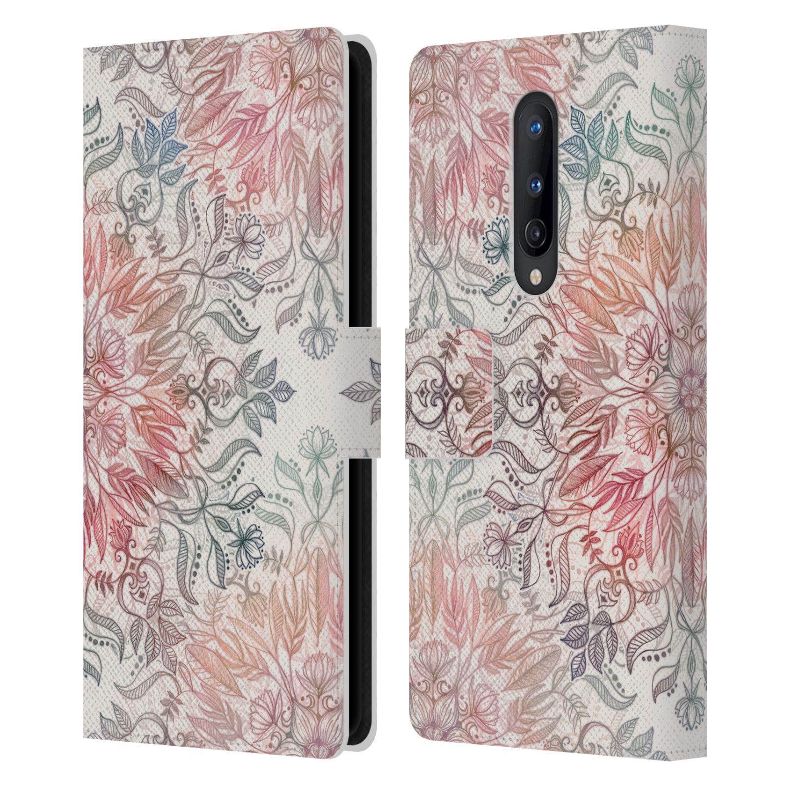 OFFICIAL MICKLYN LE FEUVRE MANDALA LEATHER BOOK WALLET CASE FOR ONEPLUS PHONES - Picture 7 of 20