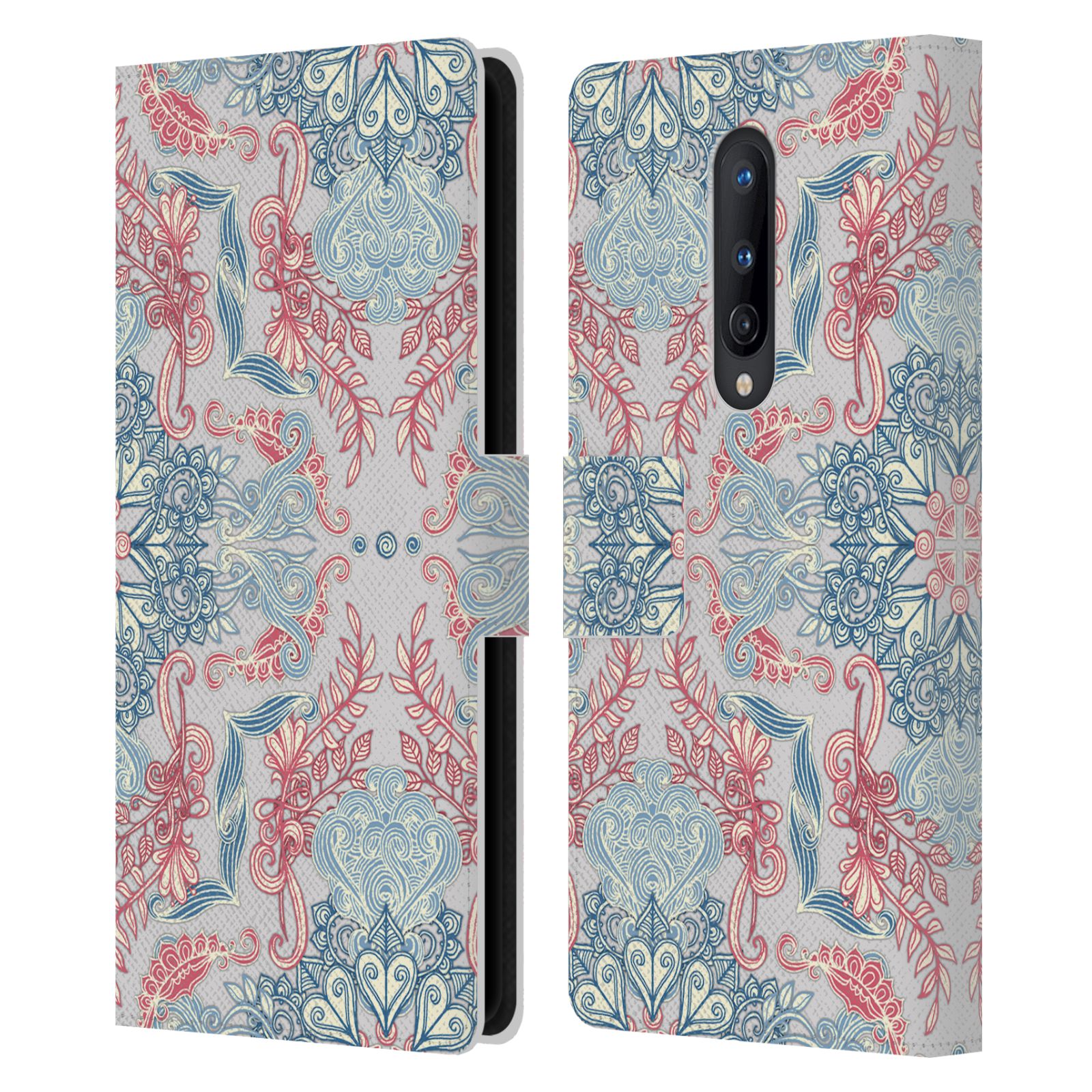 OFFICIAL MICKLYN LE FEUVRE MANDALA LEATHER BOOK WALLET CASE FOR ONEPLUS PHONES - Picture 10 of 20