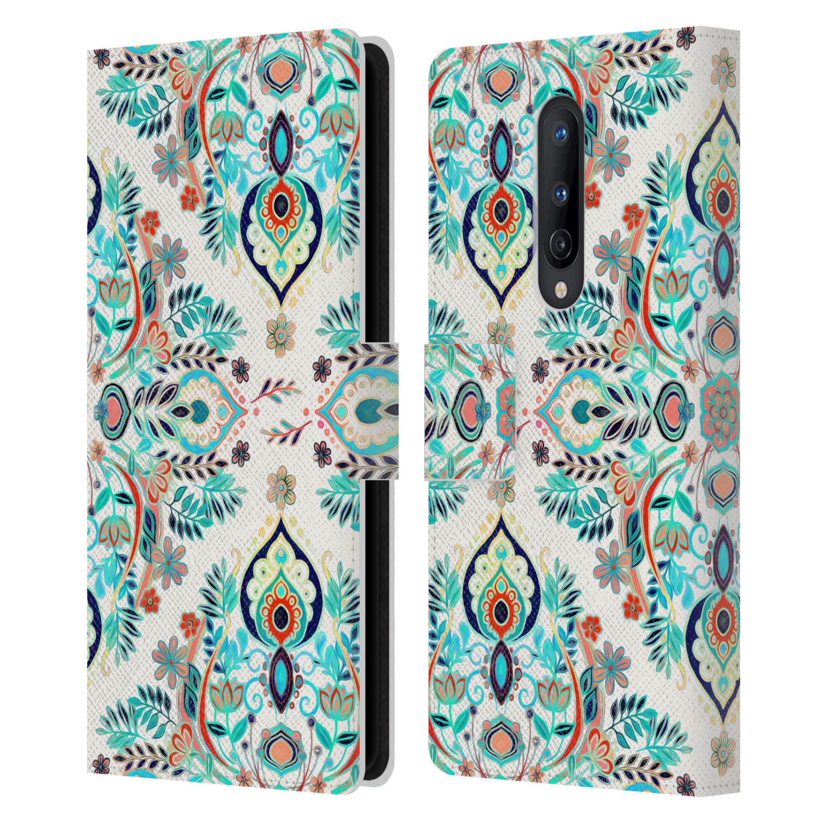 OFFICIAL MICKLYN LE FEUVRE MANDALA LEATHER BOOK WALLET CASE FOR ONEPLUS PHONES - Picture 14 of 20