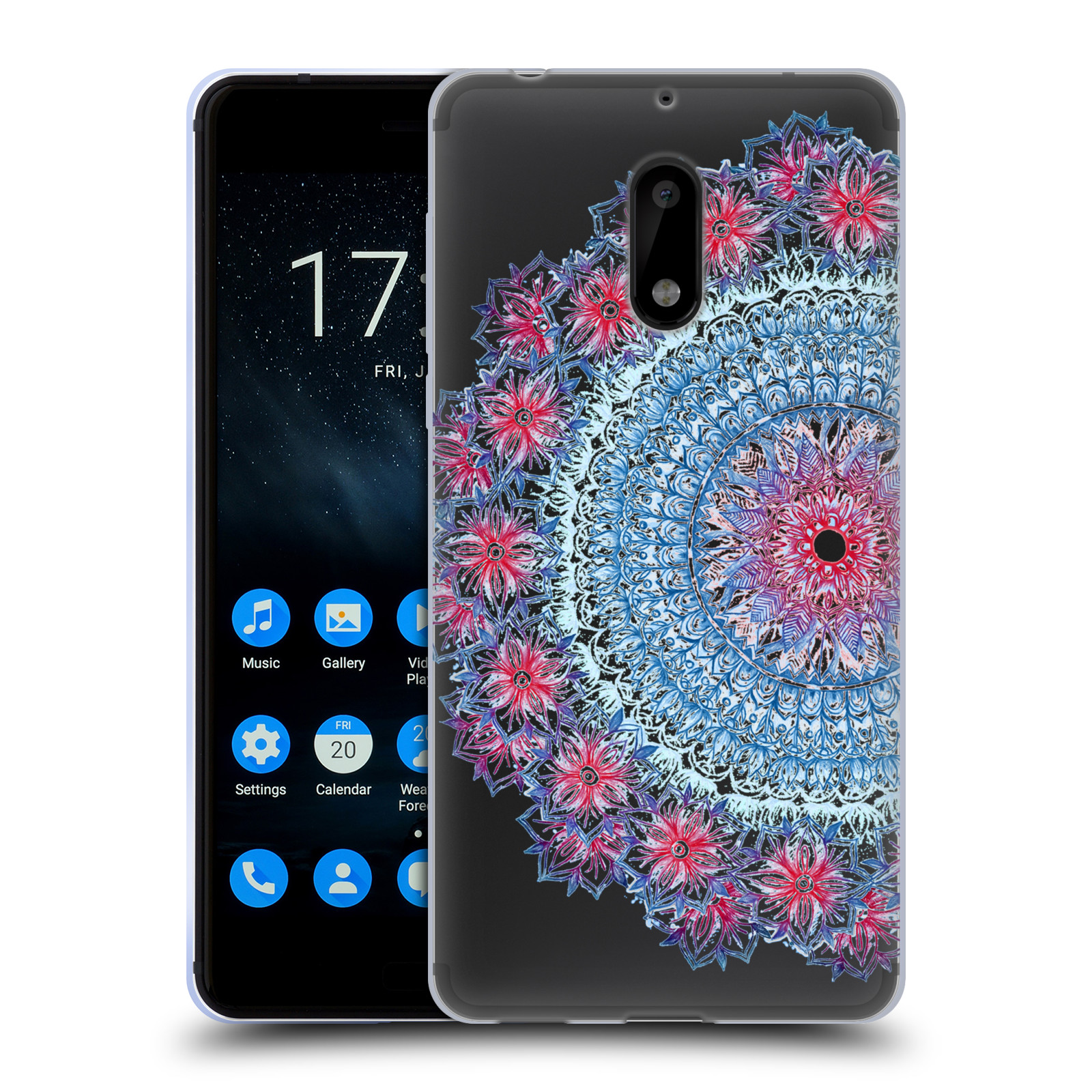 OFFICIAL MICKLYN LE FEUVRE MANDALA 5 GEL CASE FOR NOKIA PHONES 1 - Picture 8 of 17