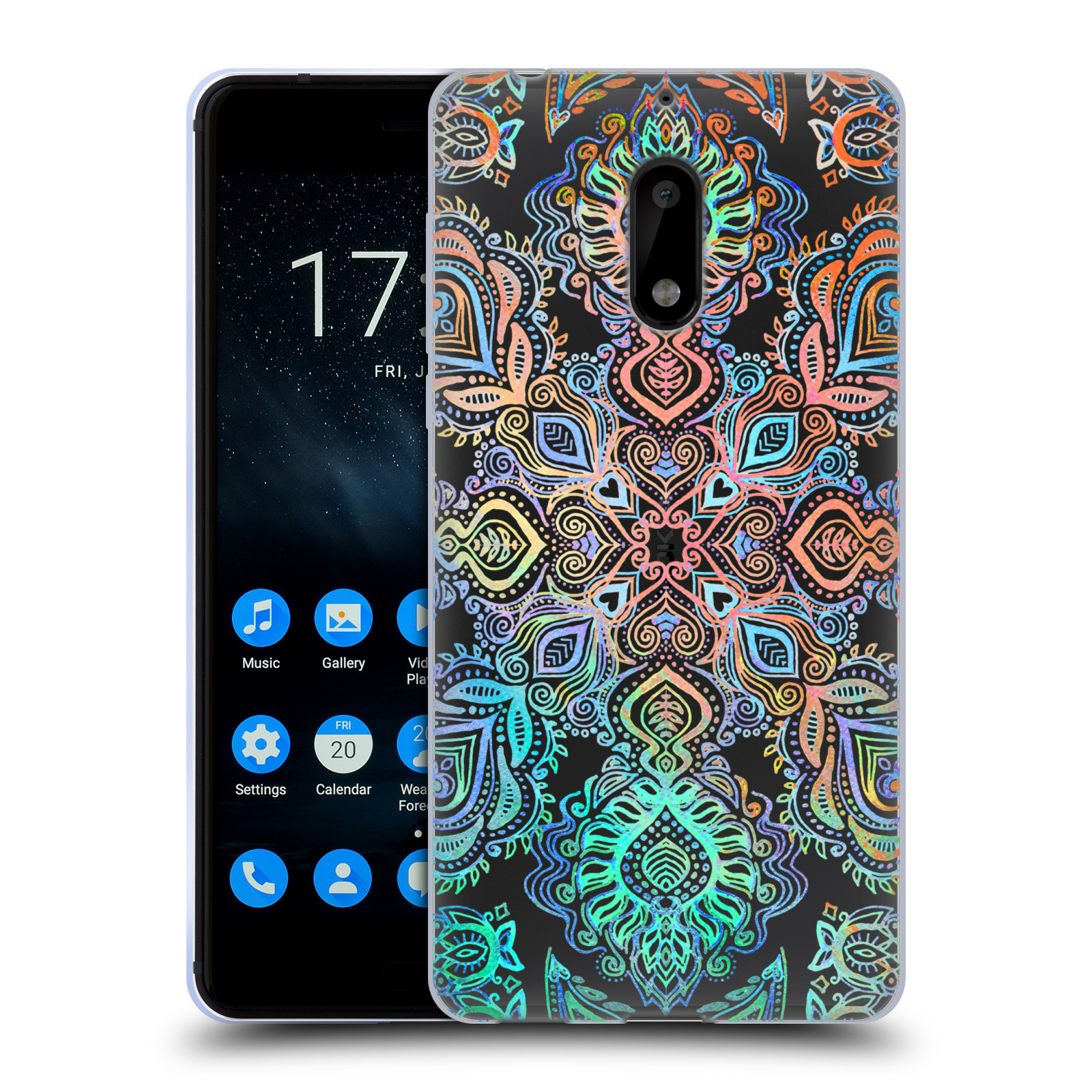 OFFICIAL MICKLYN LE FEUVRE MANDALA 5 GEL CASE FOR NOKIA PHONES 1 - Picture 9 of 17