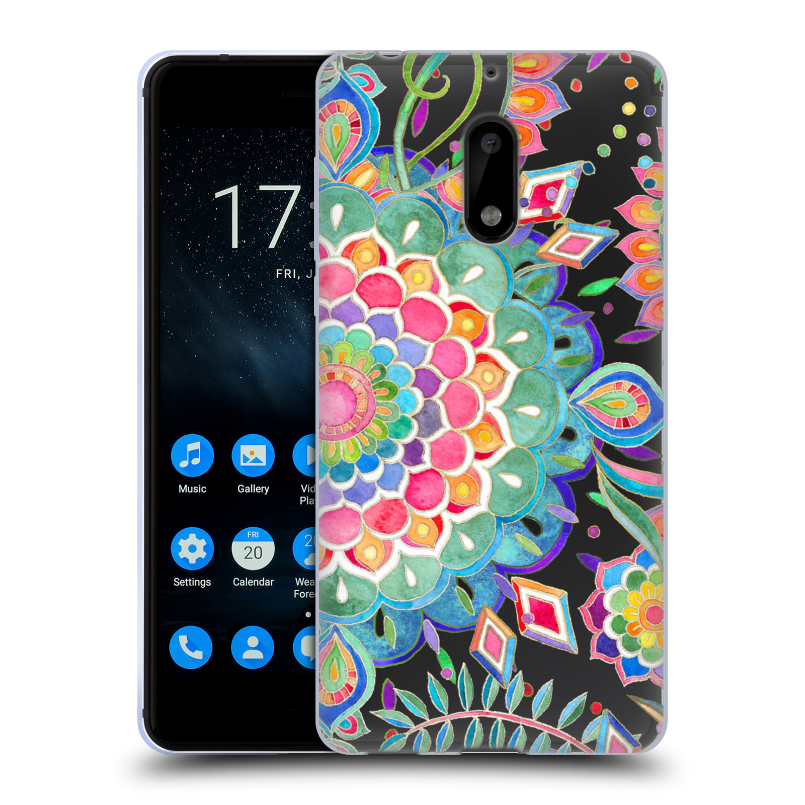 OFFICIAL MICKLYN LE FEUVRE MANDALA 5 GEL CASE FOR NOKIA PHONES 1 - Picture 11 of 17