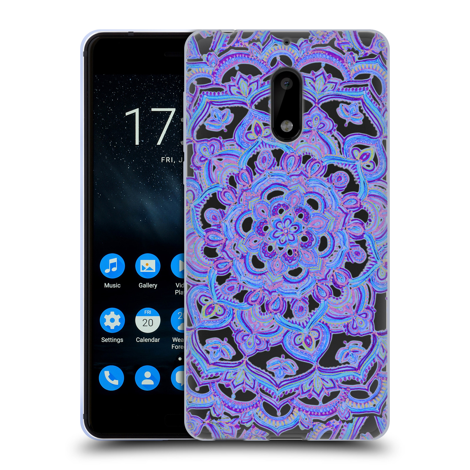 OFFICIAL MICKLYN LE FEUVRE MANDALA 5 GEL CASE FOR NOKIA PHONES 1 - Picture 13 of 17