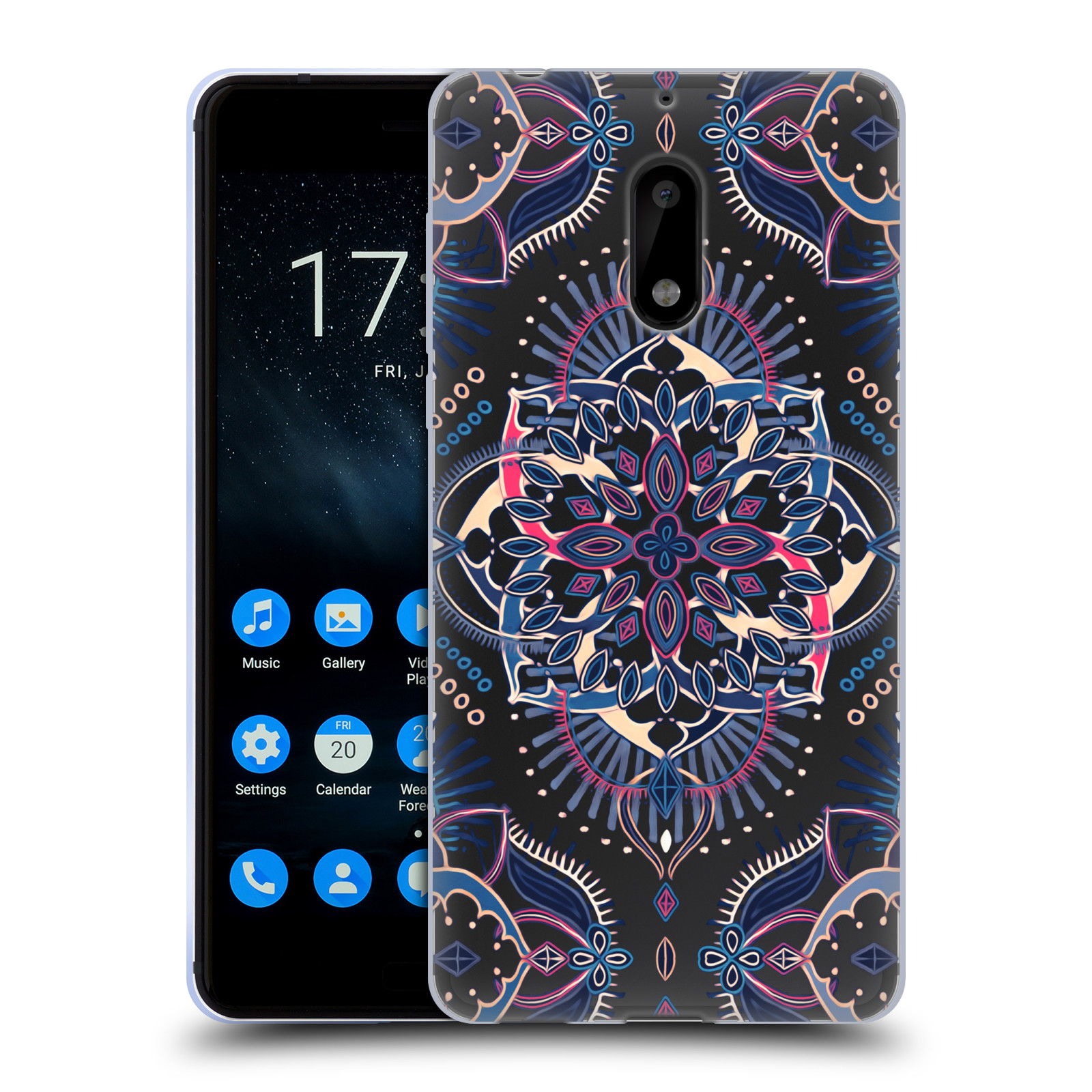 OFFICIAL MICKLYN LE FEUVRE MANDALA 5 GEL CASE FOR NOKIA PHONES 1 - Picture 14 of 17
