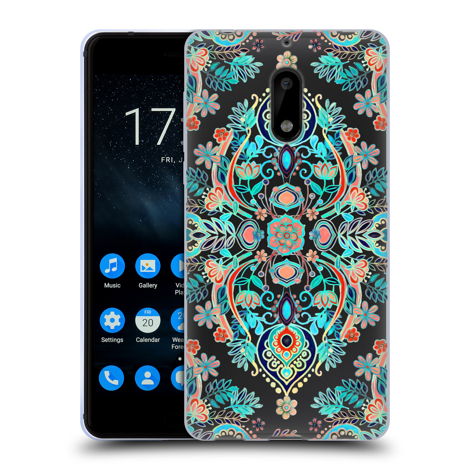 OFFICIAL MICKLYN LE FEUVRE MANDALA 5 GEL CASE FOR NOKIA PHONES 1 - Picture 15 of 17