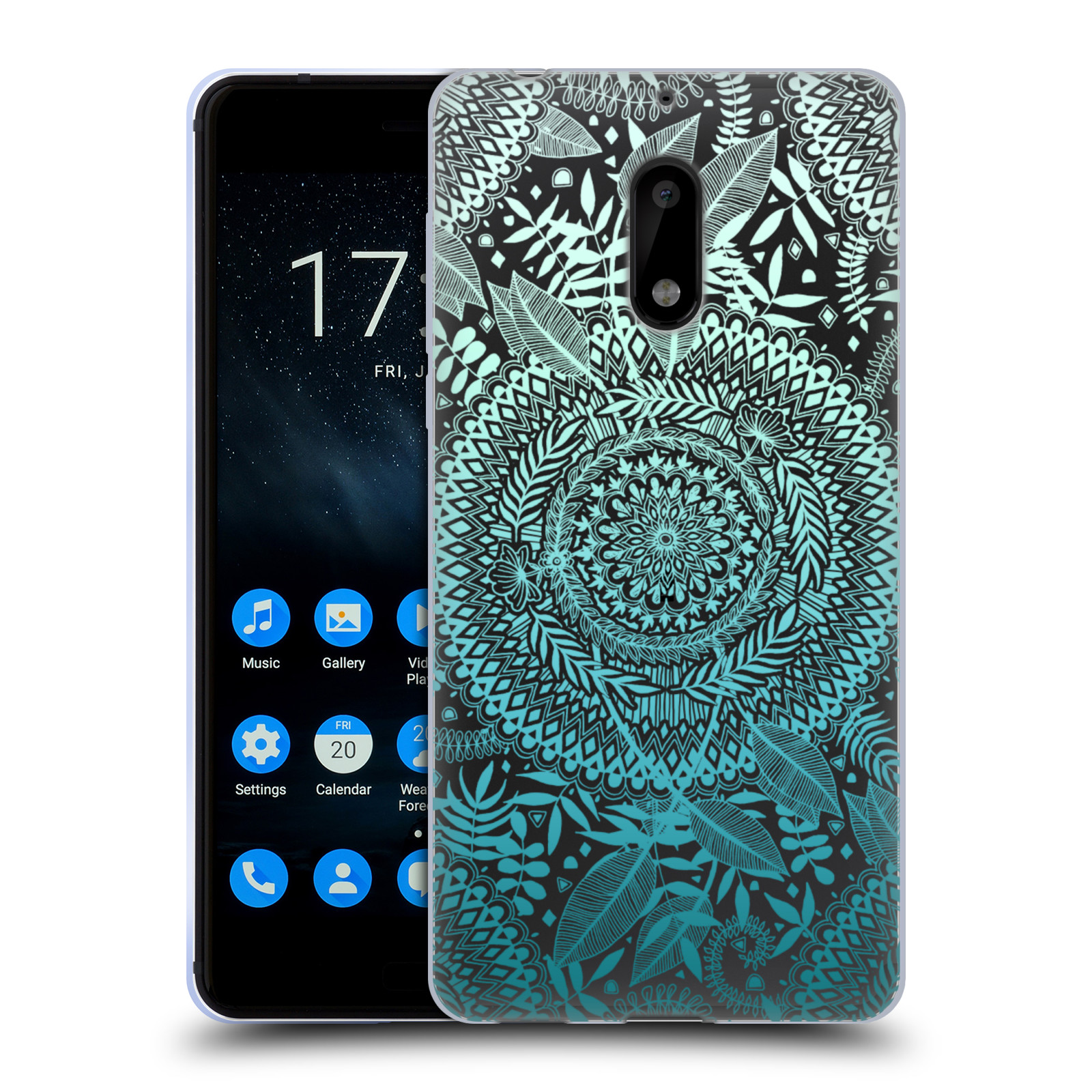 OFFICIAL MICKLYN LE FEUVRE MANDALA 5 GEL CASE FOR NOKIA PHONES 1 - Picture 16 of 17