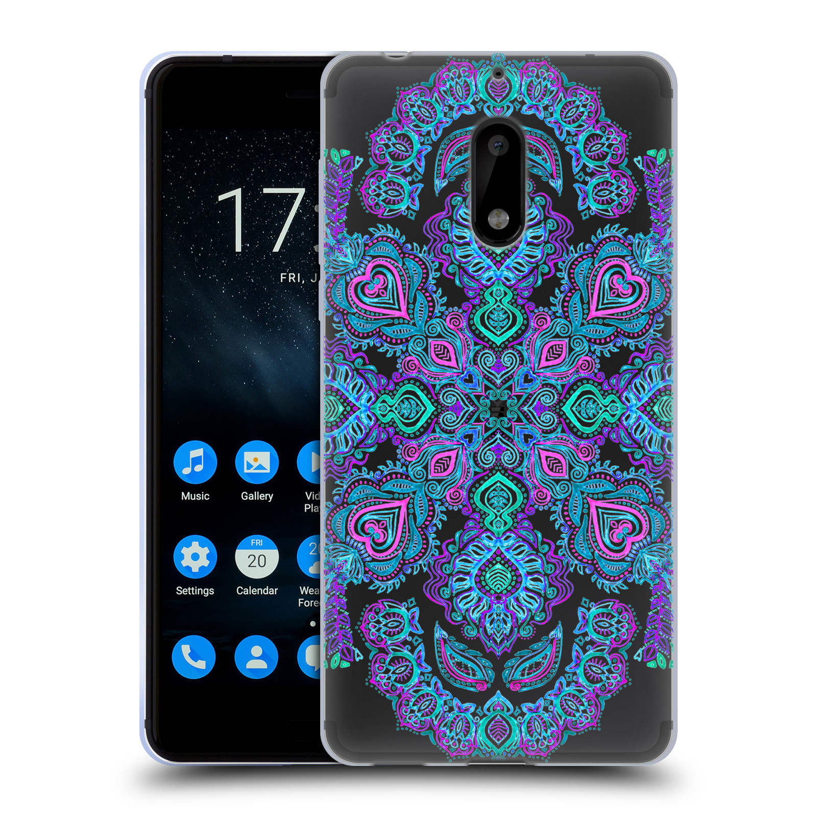 OFFICIAL MICKLYN LE FEUVRE MANDALA 5 GEL CASE FOR NOKIA PHONES 1 - Picture 17 of 17