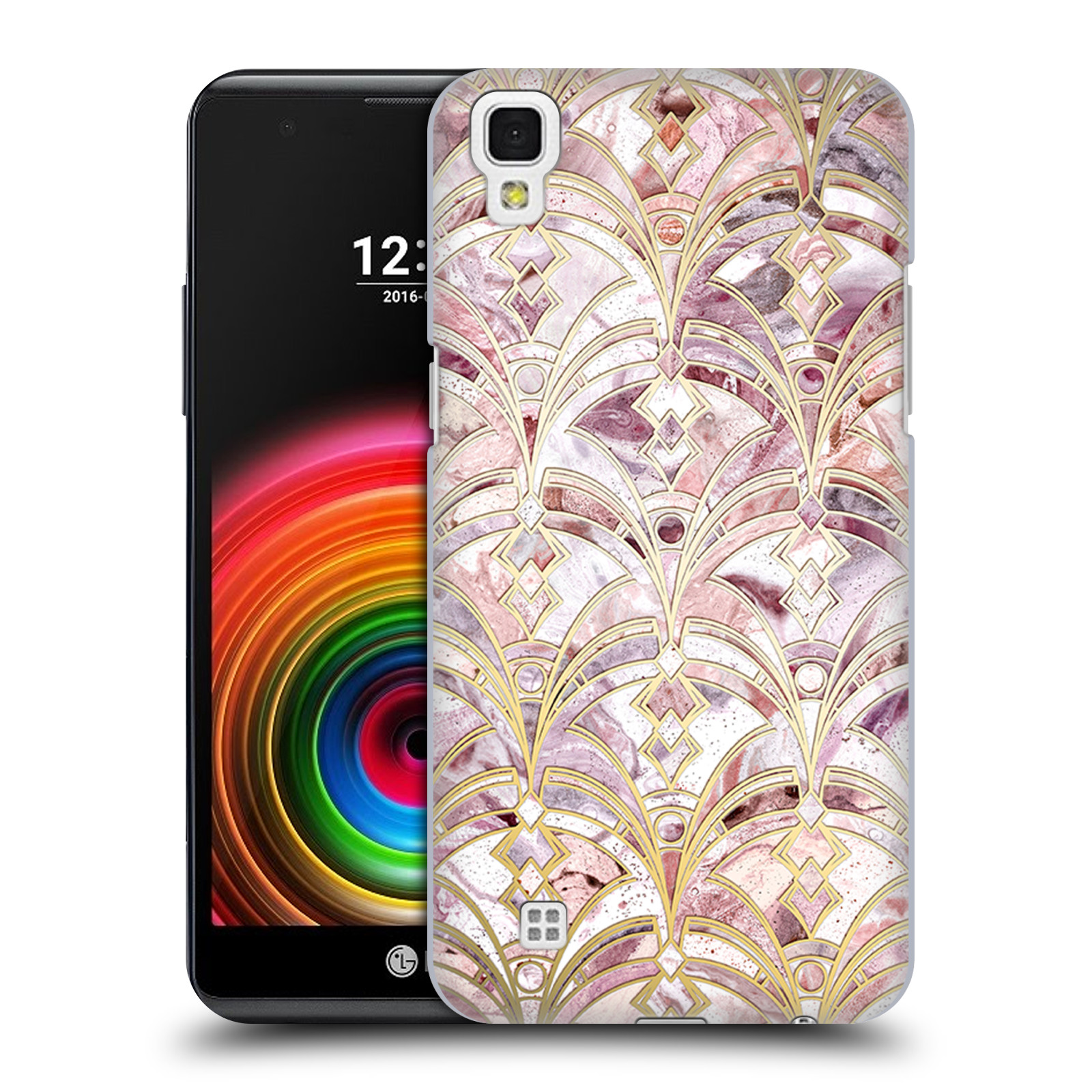 OFFICIAL MICKLYN LE FEUVRE MARBLE PATTERNS HARD BACK CASE FOR LG PHONES 2 - Picture 11 of 22