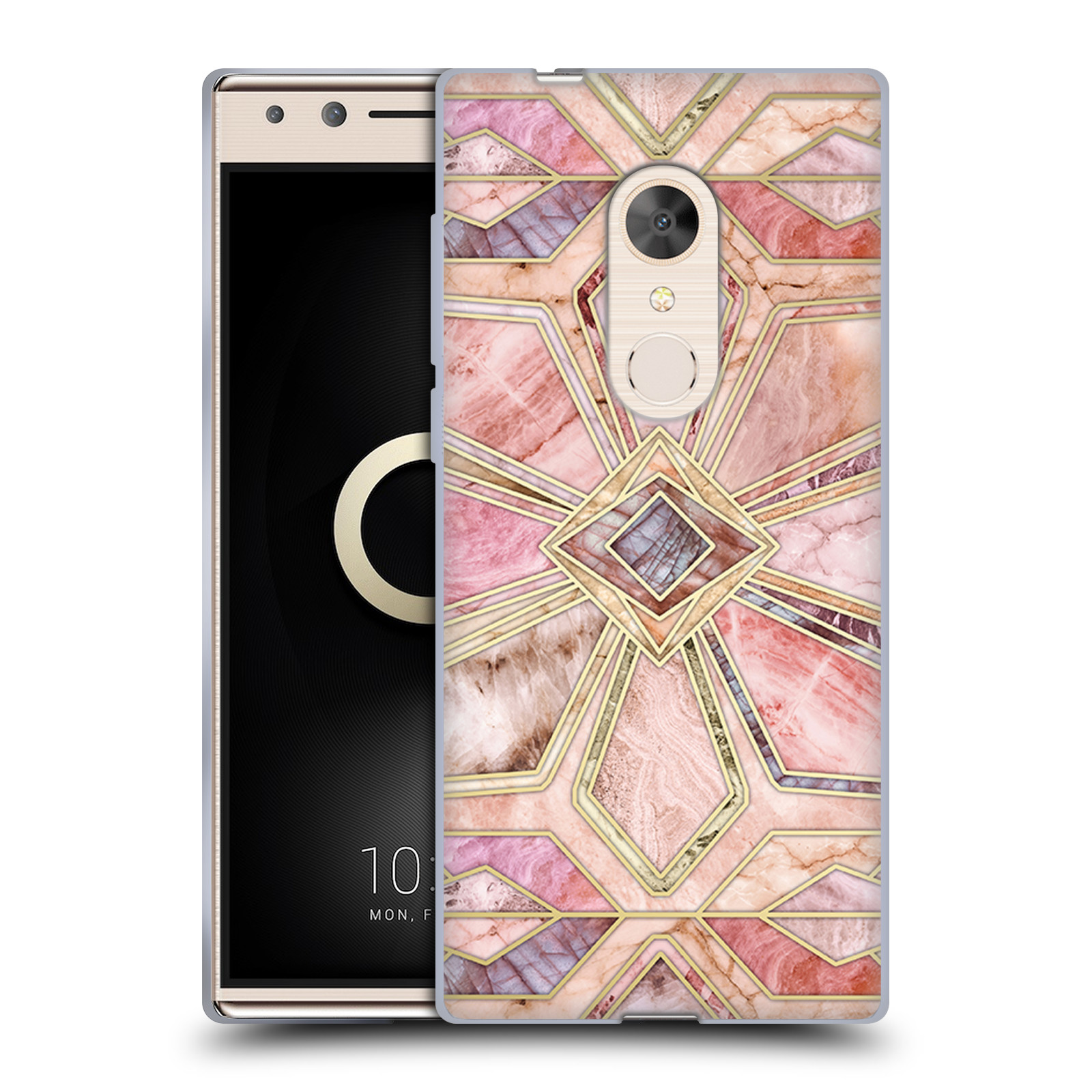 OFFICIAL MICKLYN LE FEUVRE MARBLE PATTERNS SOFT GEL CASE FOR ALCATEL PHONES - Picture 13 of 22