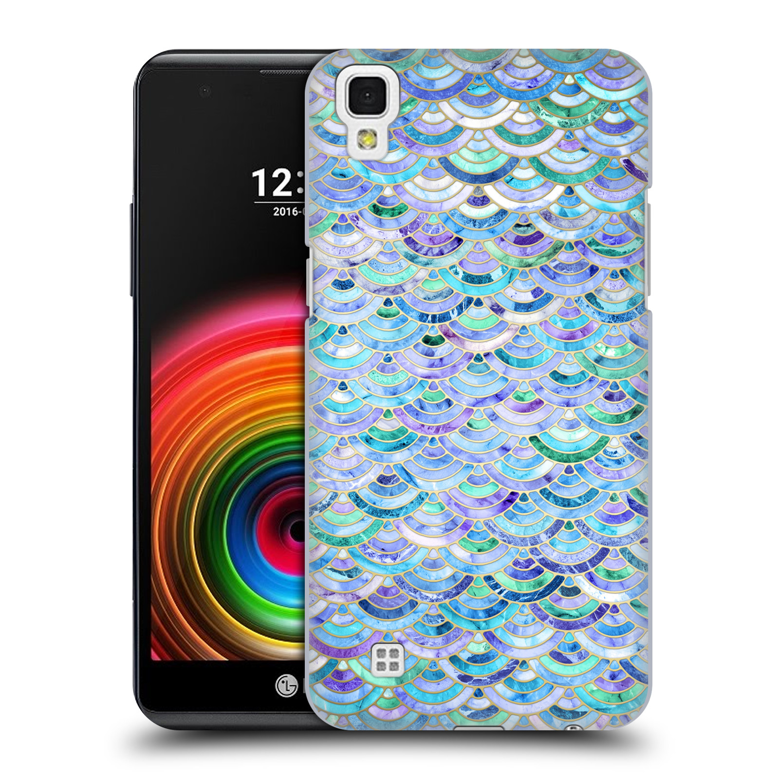 OFFICIAL MICKLYN LE FEUVRE MARBLE PATTERNS HARD BACK CASE FOR LG PHONES 2 - Picture 20 of 22