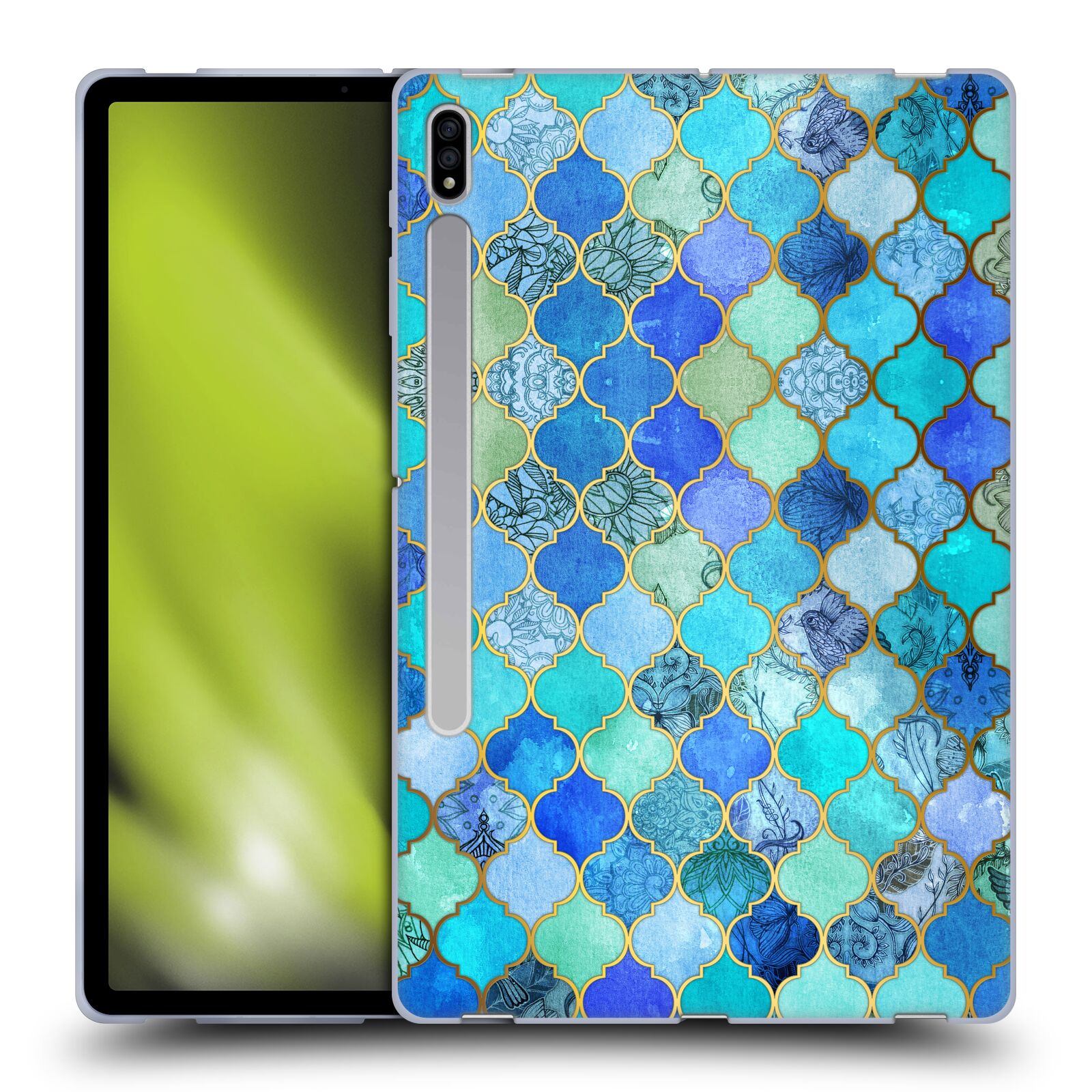 OFFICIAL MICKLYN LE FEUVRE MOROCCAN SOFT GEL CASE FOR SAMSUNG TABLETS 1 - Picture 8 of 14