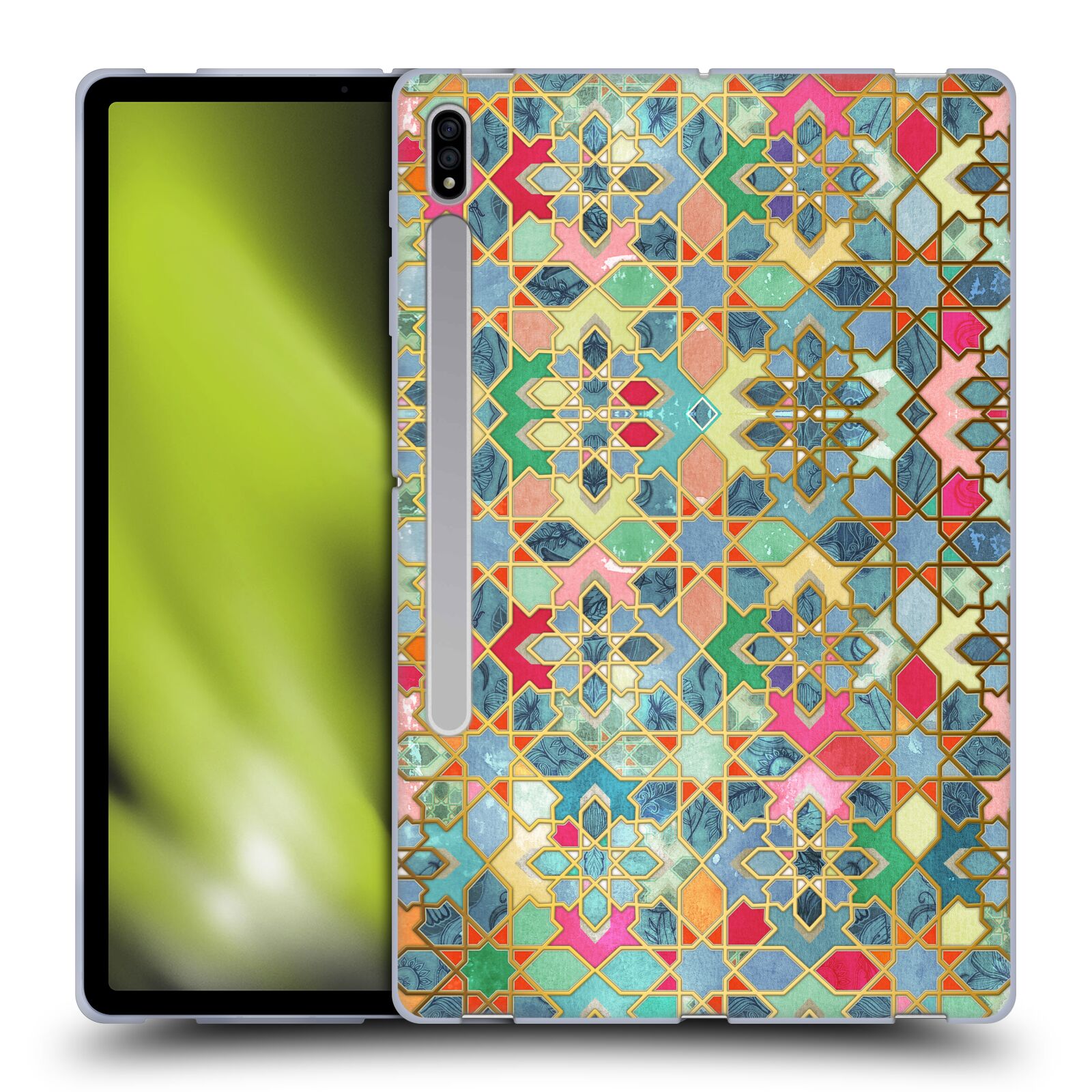 OFFICIAL MICKLYN LE FEUVRE MOROCCAN SOFT GEL CASE FOR SAMSUNG TABLETS 1 - Picture 10 of 14