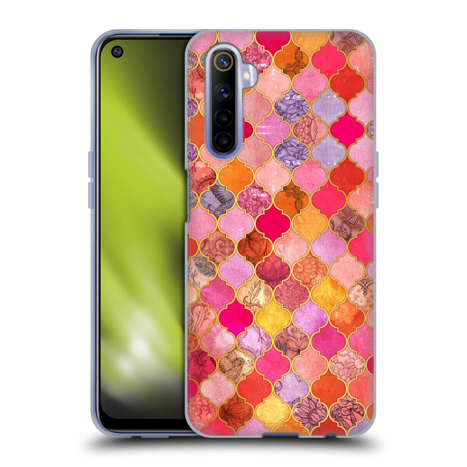 OFFICIAL MICKLYN LE FEUVRE MOROCCAN SOFT GEL CASE FOR REALME PHONES - Picture 11 of 14