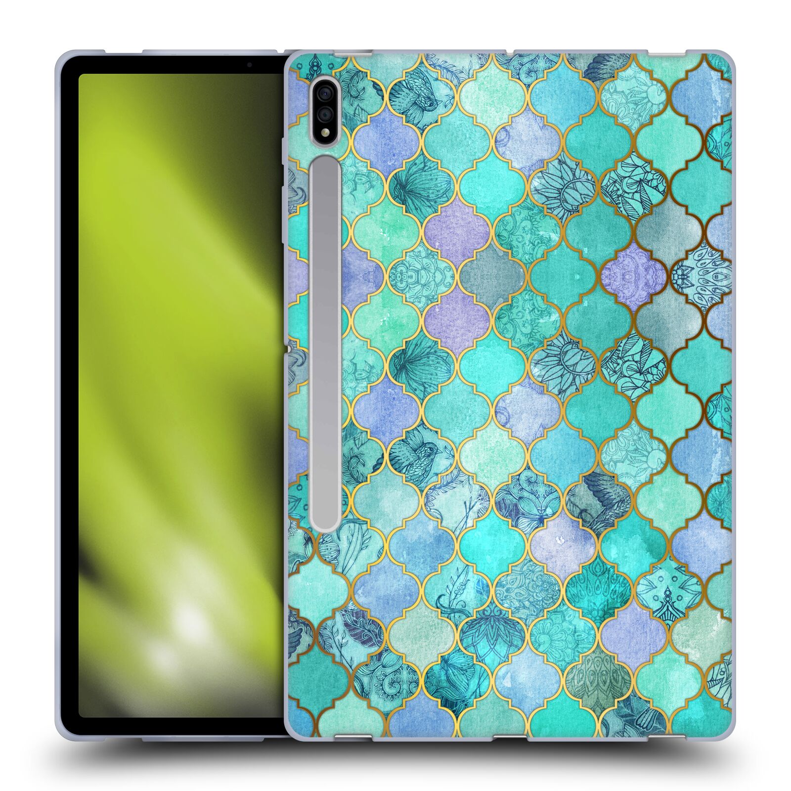 OFFICIAL MICKLYN LE FEUVRE MOROCCAN SOFT GEL CASE FOR SAMSUNG TABLETS 1 - Picture 12 of 14