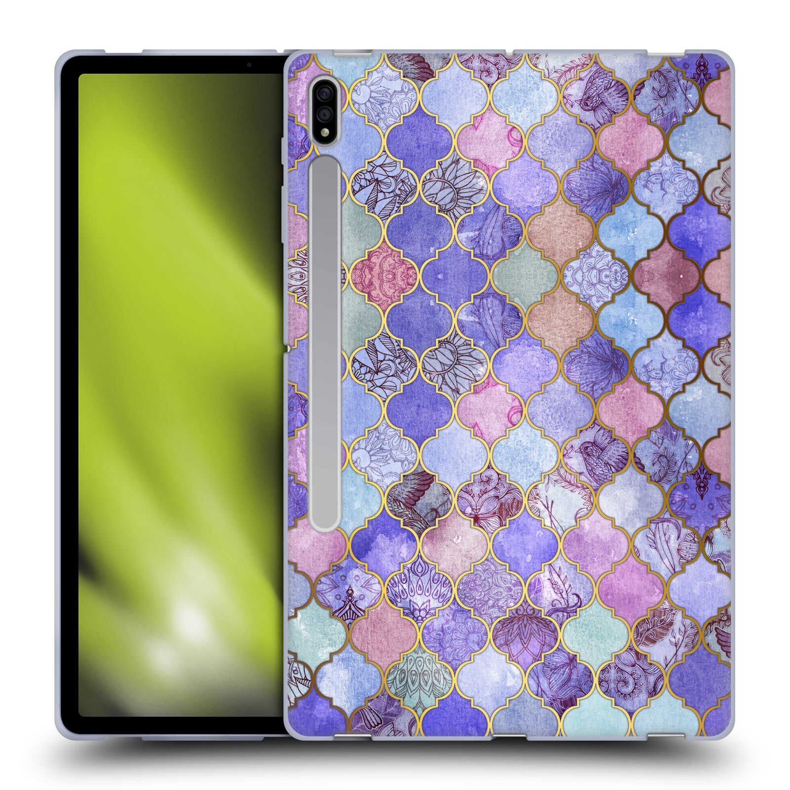 OFFICIAL MICKLYN LE FEUVRE MOROCCAN SOFT GEL CASE FOR SAMSUNG TABLETS 1 - Picture 9 of 14