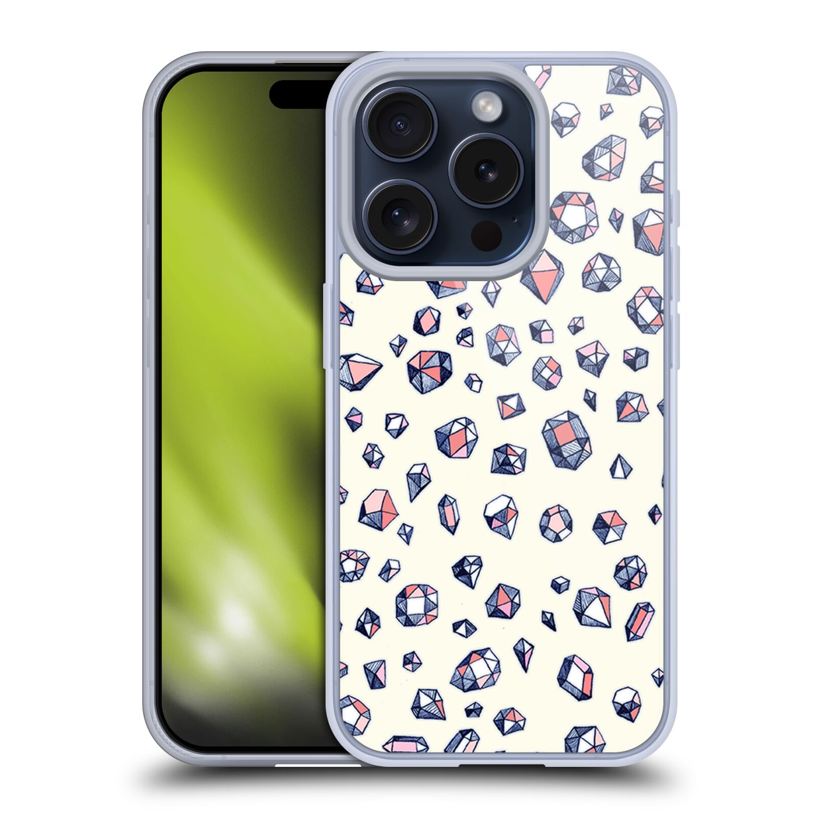 MICKLYN LE FEUVRE PATTERNS SOFT GEL CASE FOR APPLE iPHONE PHONES - Picture 14 of 15