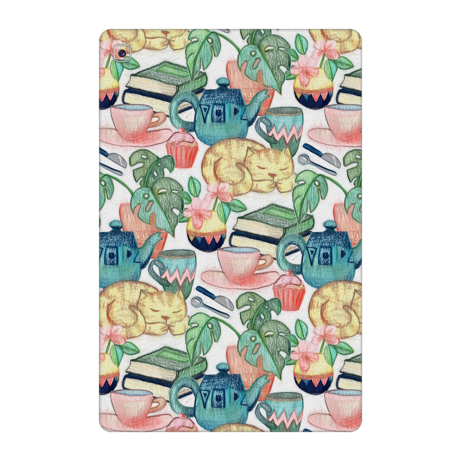 MICKLYN LE FEUVRE PATTERNS 2 VINYL STICKER SKIN DECAL FOR SAMSUNG AMAZON TABLETS