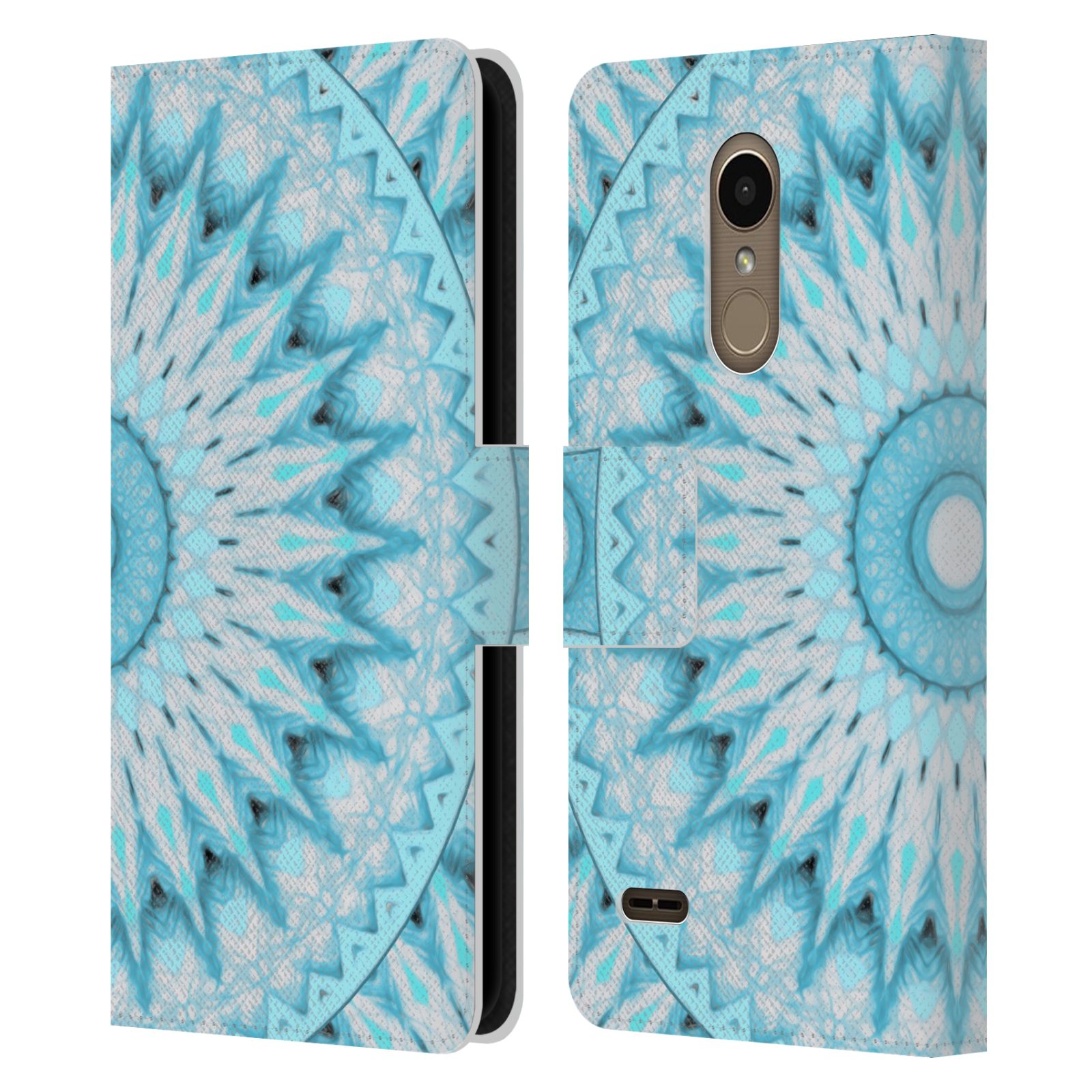 OFFICIAL MICKLYN LE FEUVRE PATTERNS 6 LEATHER BOOK CASE FOR LG PHONES 1 - Picture 7 of 7