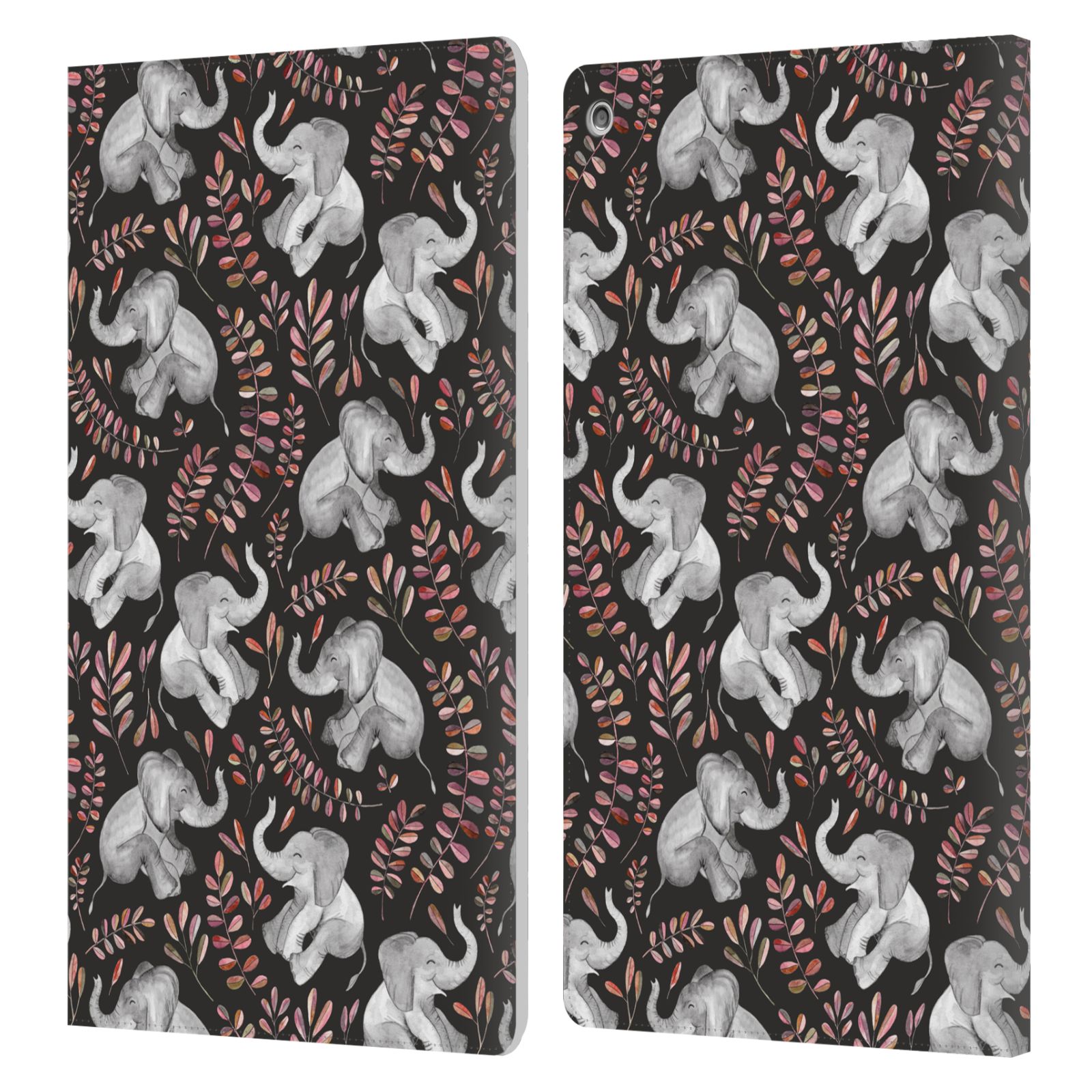 OFFICIAL MICKLYN LE FEUVRE WILDLIFE LEATHER BOOK WALLET CASE FOR AMAZON FIRE - Picture 8 of 14
