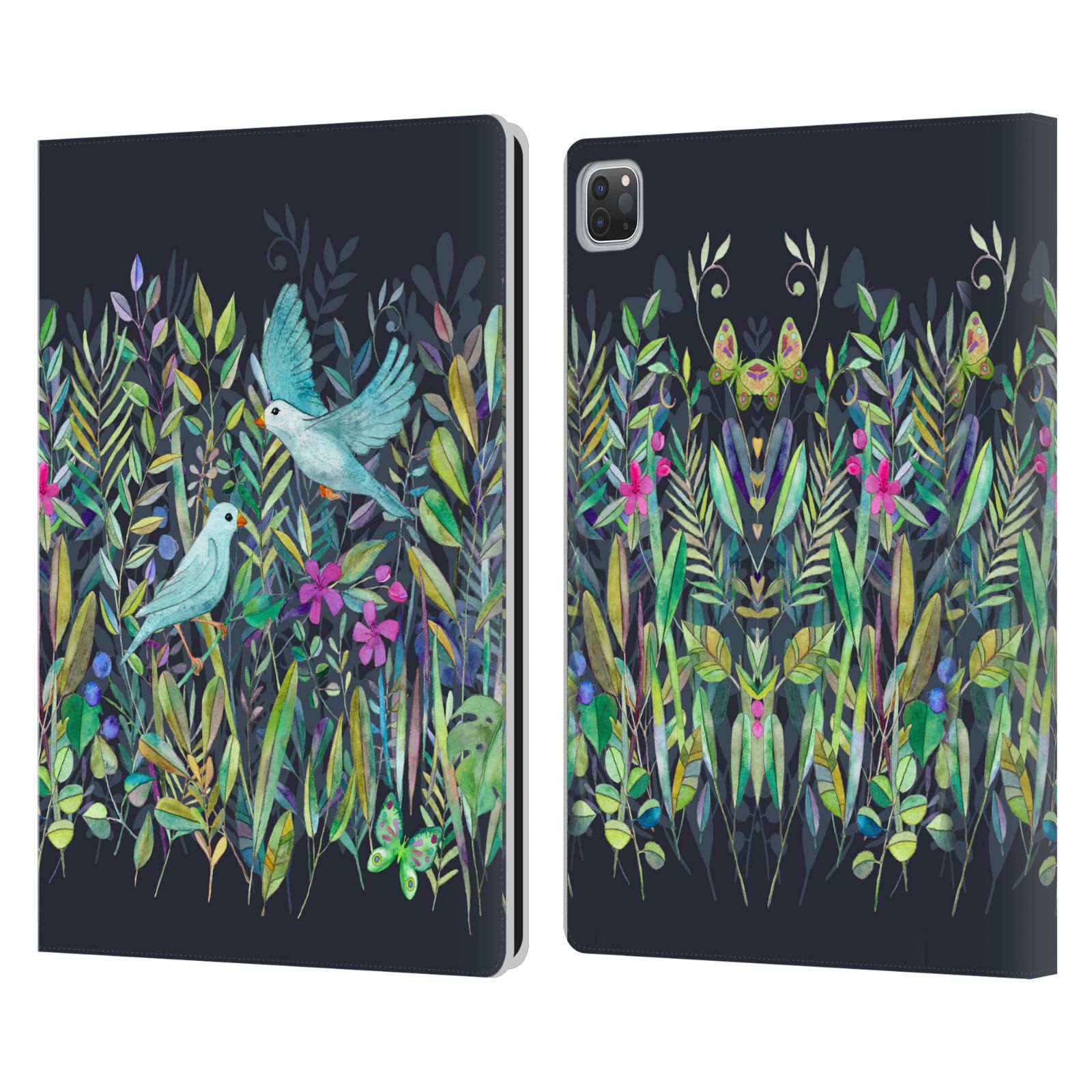 OFFICIAL MICKLYN LE FEUVRE WILDLIFE LEATHER BOOK CASE FOR APPLE iPAD - Picture 7 of 14