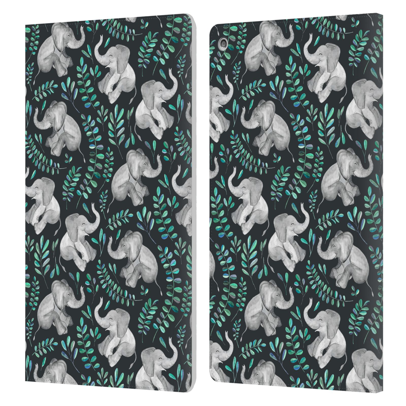 OFFICIAL MICKLYN LE FEUVRE WILDLIFE LEATHER BOOK WALLET CASE FOR AMAZON FIRE - Picture 9 of 14