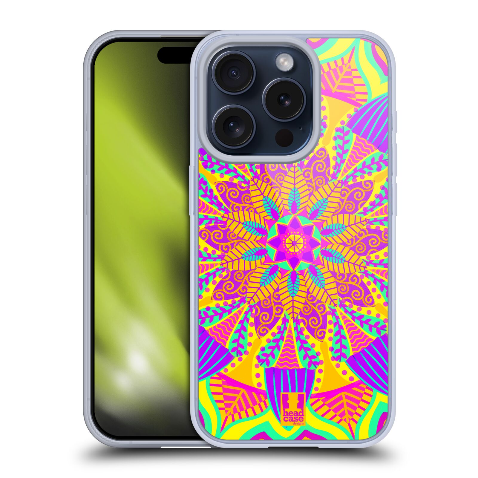 HEAD CASE DESIGNS MANDALA FLEURS ÉTUI COQUE EN GEL POUR APPLE iPHONE TÉLÉPHONES - Photo 9 sur 10