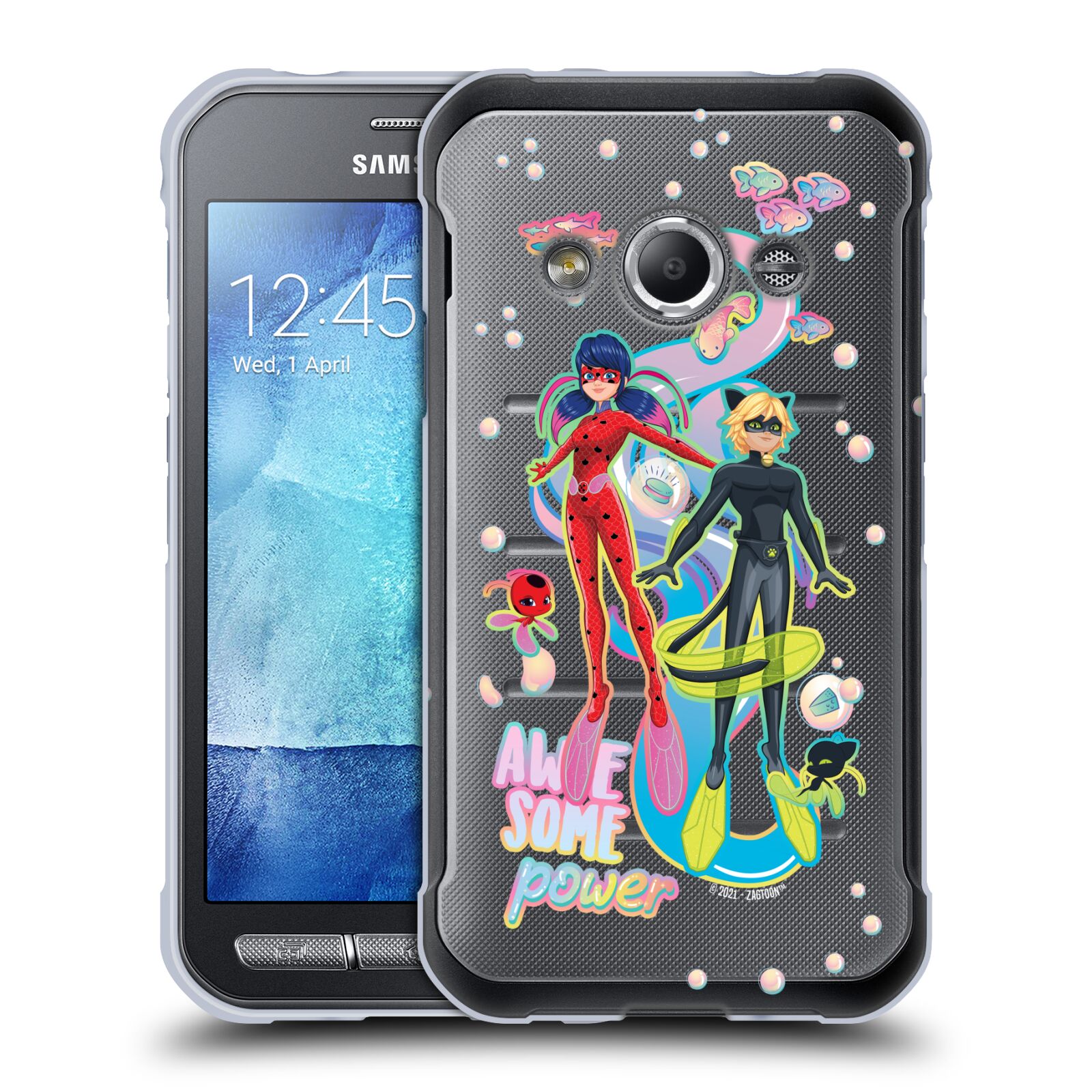 MIRACULOUS AQUA LADYBUG SOFT GEL CASE FOR SAMSUNG PHONES 4 - Picture 9 of 12
