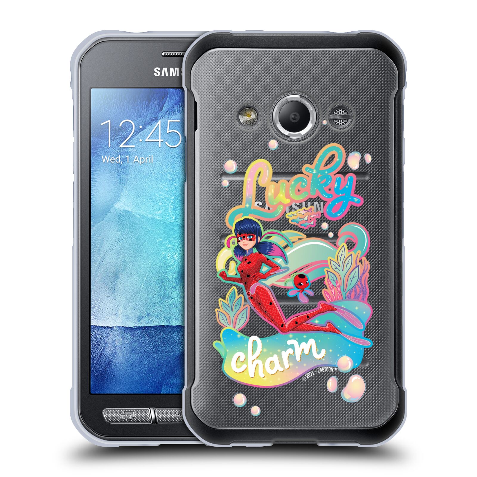 MIRACULOUS AQUA LADYBUG SOFT GEL CASE FOR SAMSUNG PHONES 4 - Picture 10 of 12