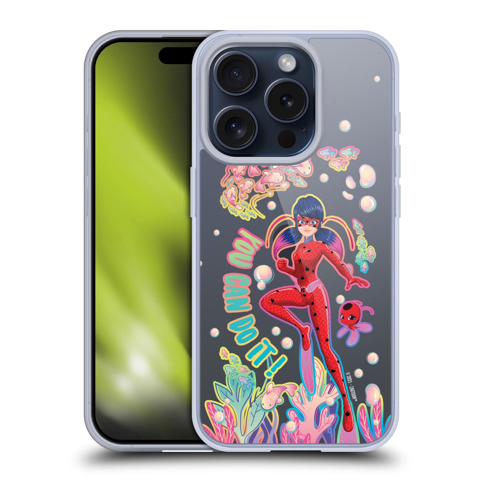 MIRACULOUS AQUA LADYBUG SOFT GEL CASE FOR APPLE iPHONE PHONES - Picture 12 of 12