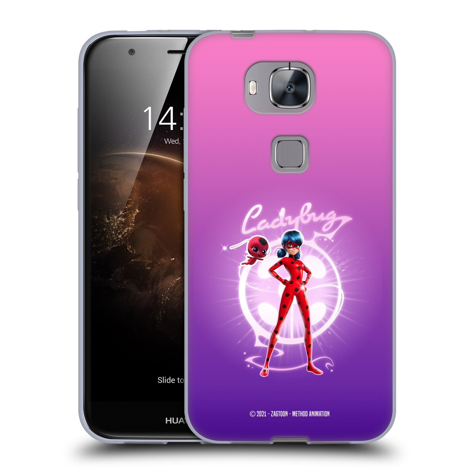 MIRACULOUS TALES OF LADYBUG & CAT NOIR GRAPHICS GEL CASE FOR HUAWEI PHONES 2 - Picture 9 of 12