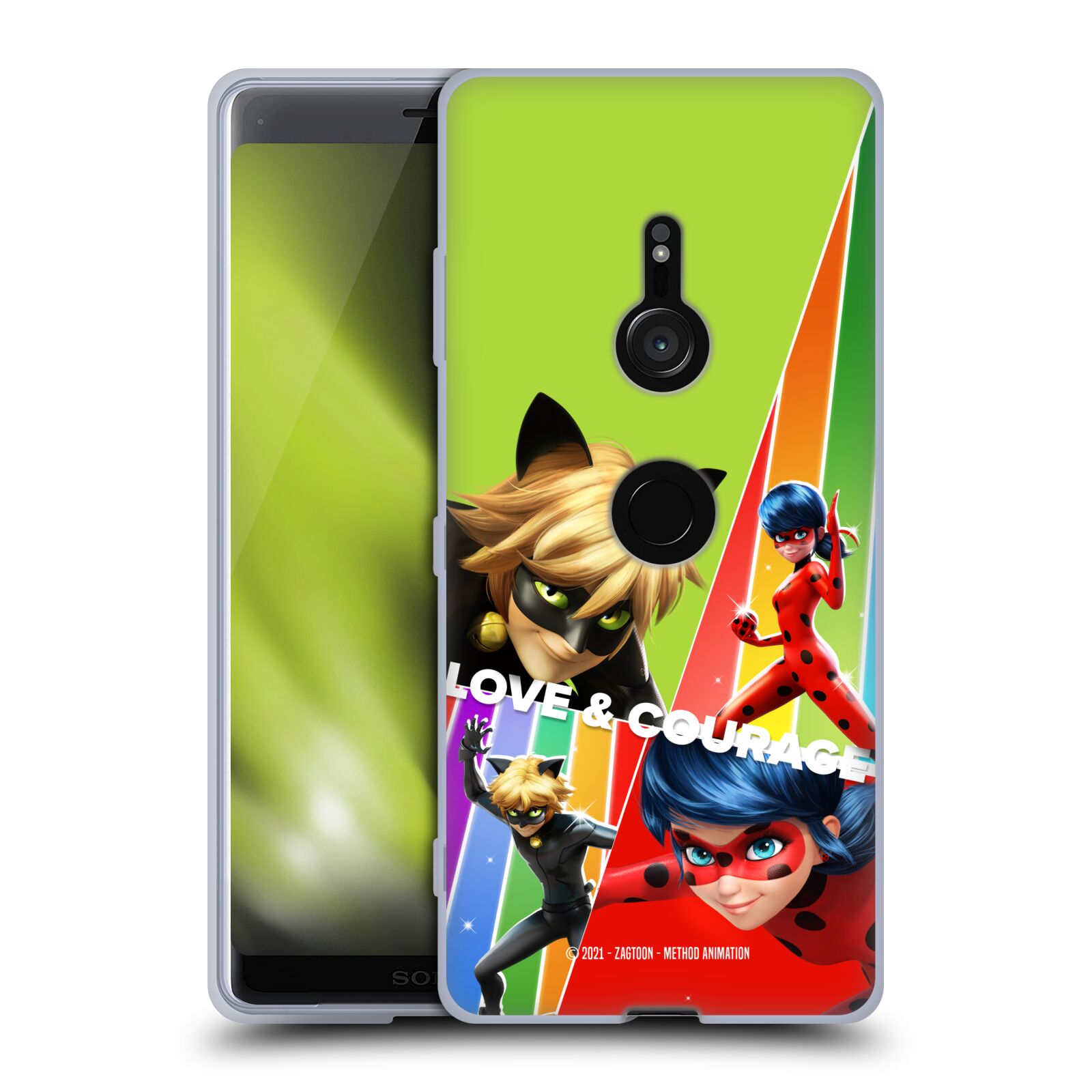 MIRACULOUS TALES OF LADYBUG & CAT NOIR GRAPHICS SOFT GEL CASE FOR SONY PHONES 1 - Picture 10 of 12