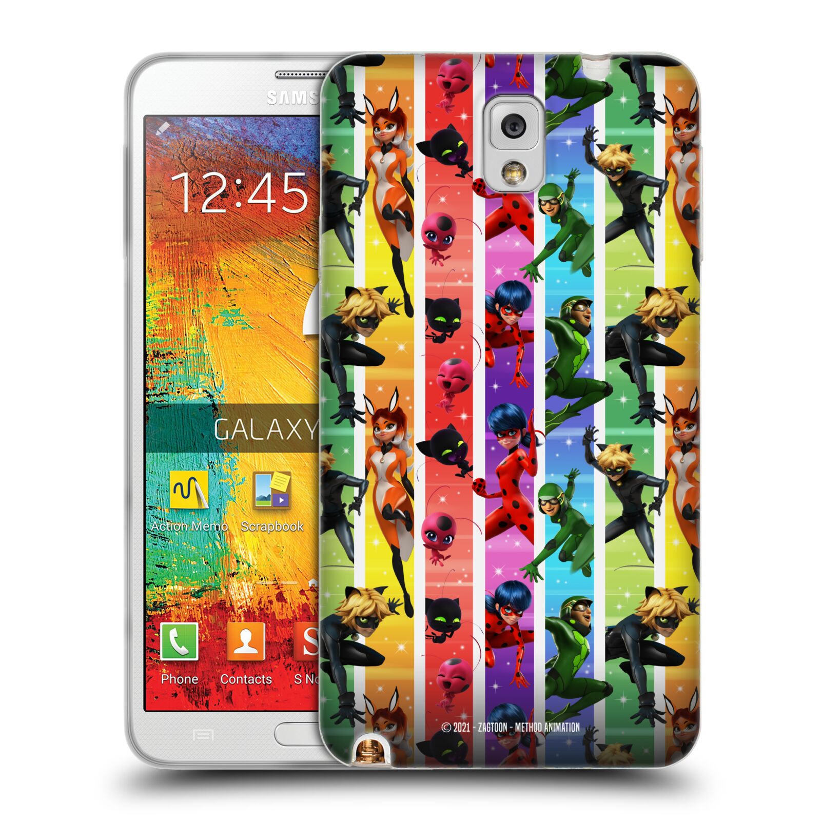 MIRACULOUS TALES OF LADYBUG & CAT NOIR GRAPHICS GEL CASE FOR SAMSUNG PHONES 2 - Picture 11 of 12
