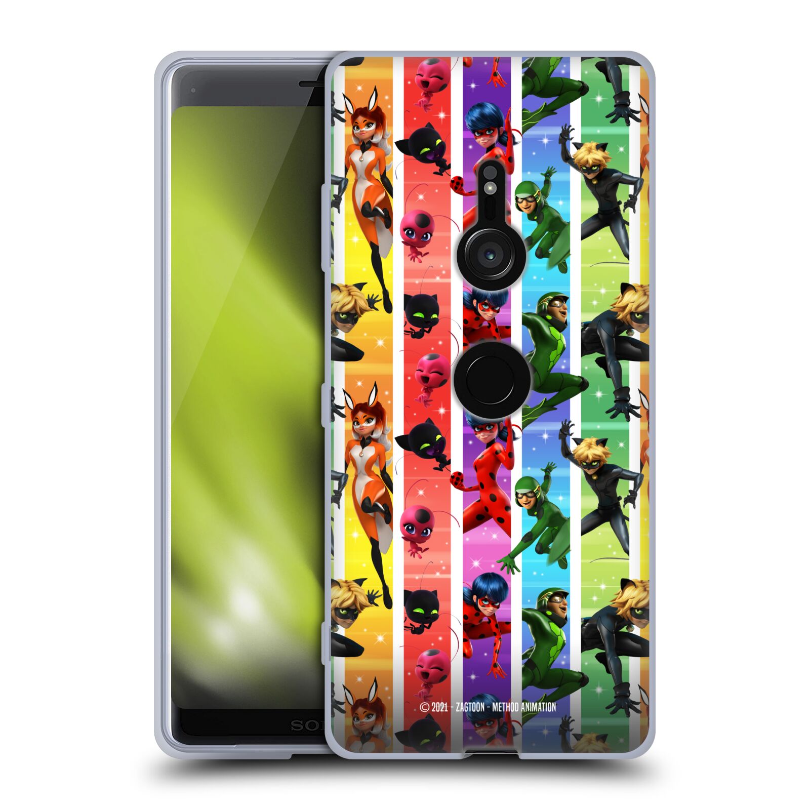 MIRACULOUS TALES OF LADYBUG & CAT NOIR GRAPHICS SOFT GEL CASE FOR SONY PHONES 1 - Picture 11 of 12