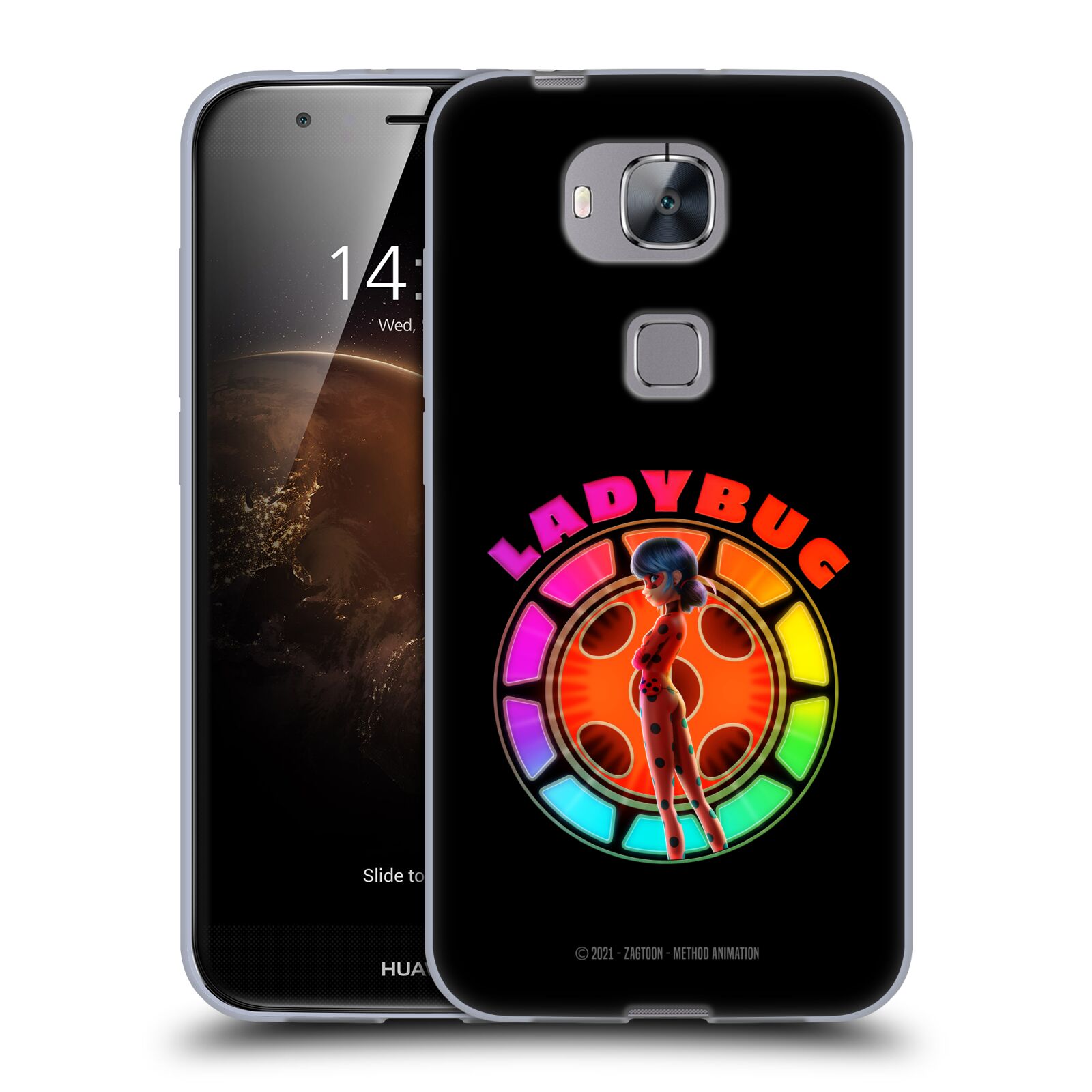 MIRACULOUS TALES OF LADYBUG & CAT NOIR GRAPHICS GEL CASE FOR HUAWEI PHONES 2 - Picture 12 of 12