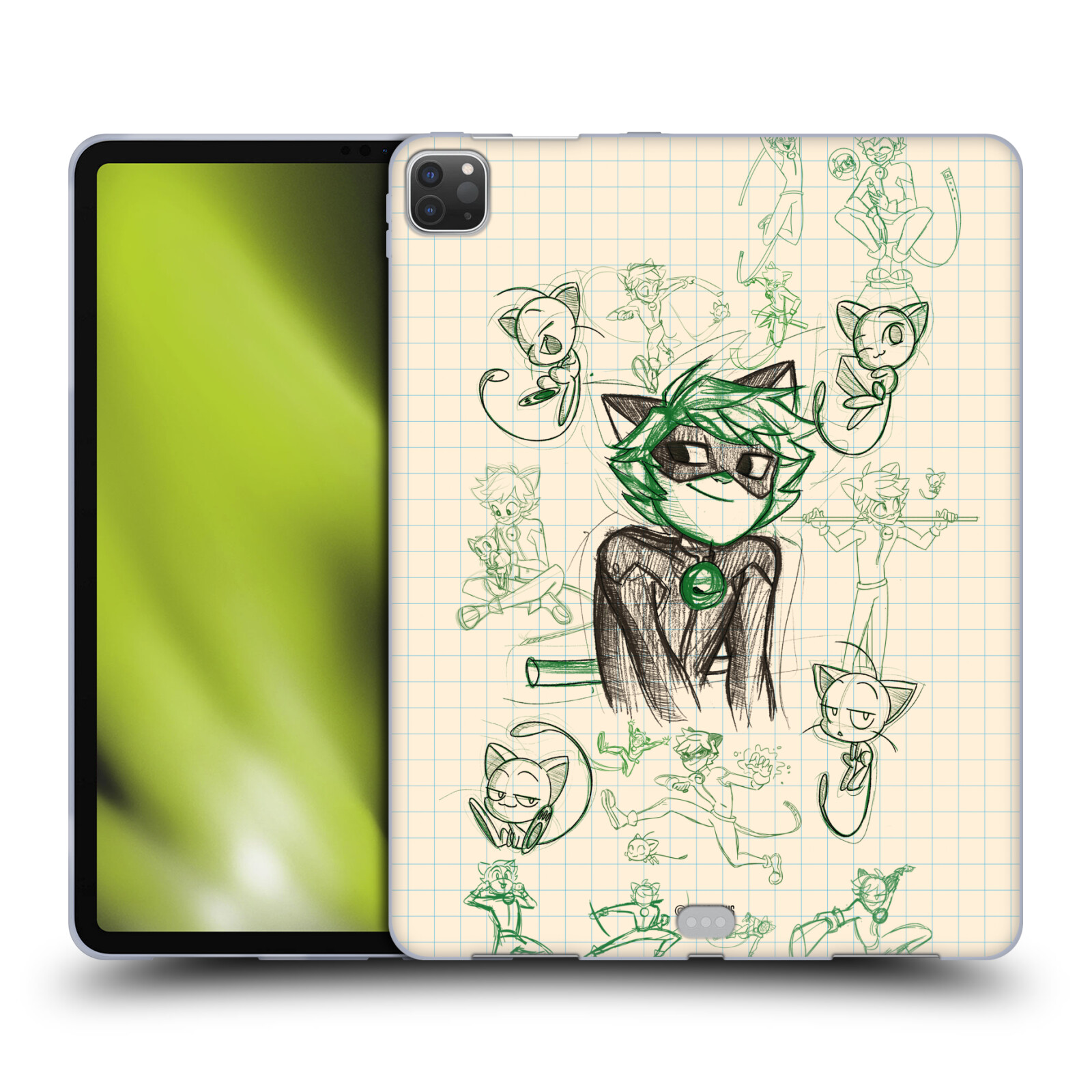 OFFICIAL MIRACULOUS LADYBUG SKETCHES SOFT GEL CASE FOR APPLE SAMSUNG KINDLE - Picture 8 of 15
