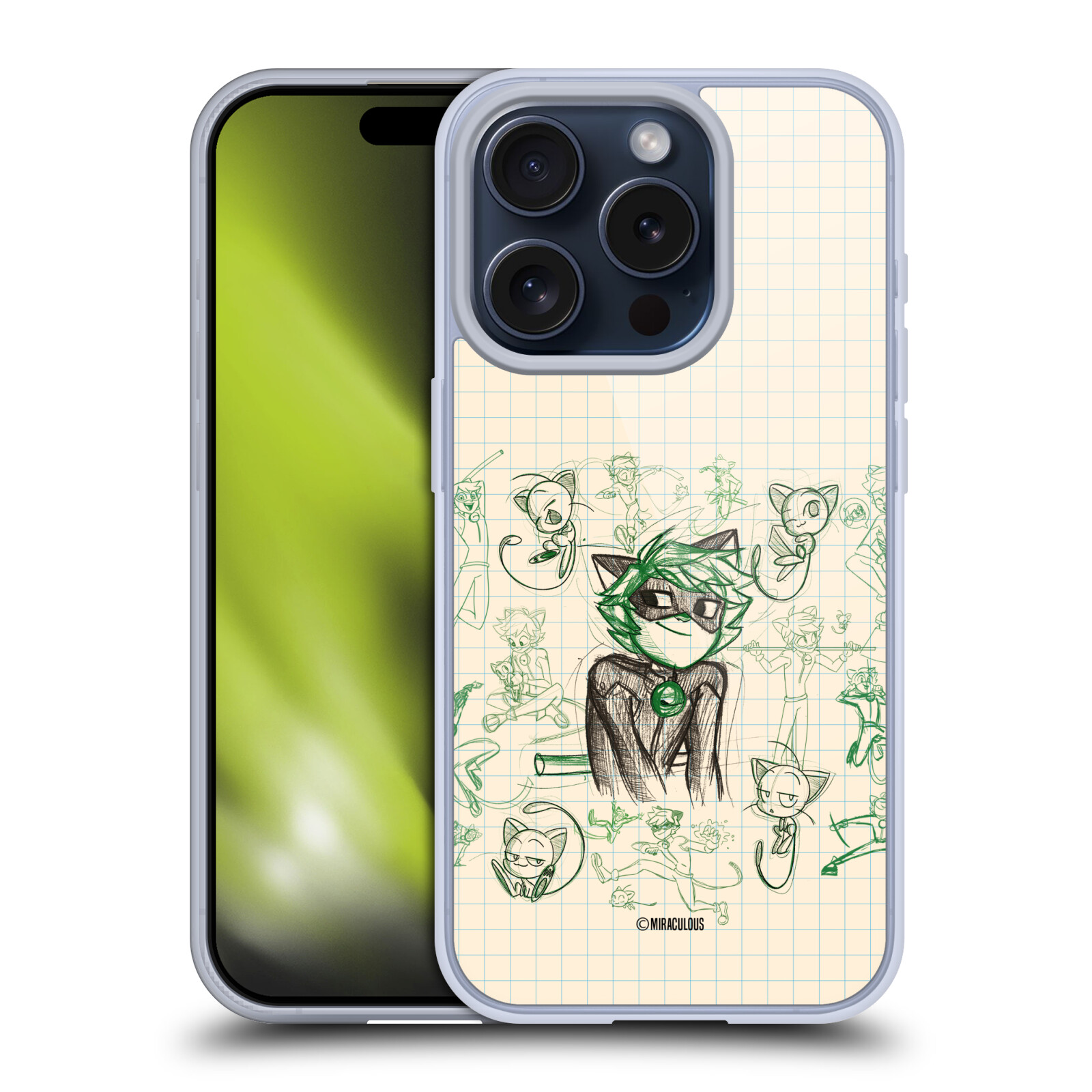 OFFICIAL MIRACULOUS LADYBUG SKETCHES SOFT GEL CASE FOR APPLE iPHONE PHONES - Picture 8 of 15