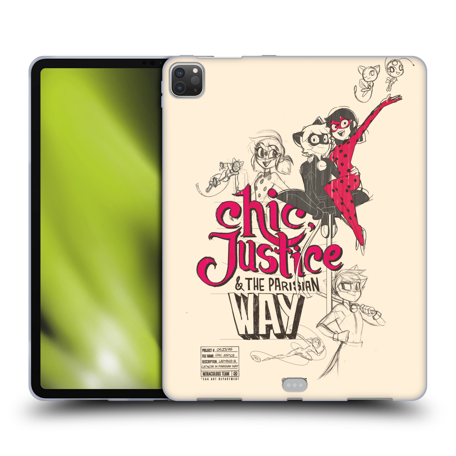 OFFICIAL MIRACULOUS LADYBUG SKETCHES SOFT GEL CASE FOR APPLE SAMSUNG KINDLE - Picture 9 of 15