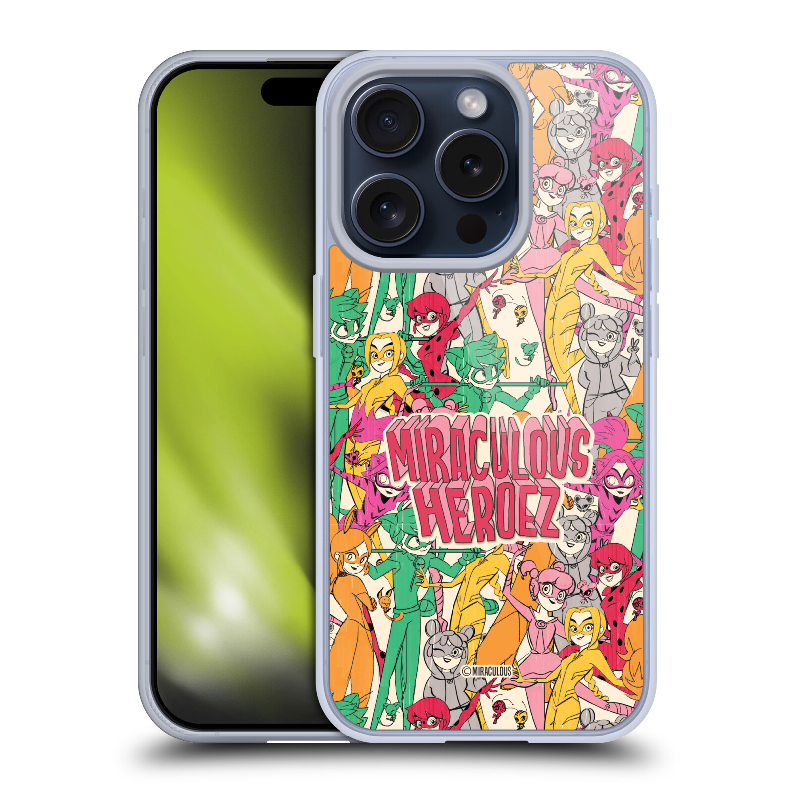OFFICIAL MIRACULOUS LADYBUG SKETCHES SOFT GEL CASE FOR APPLE iPHONE PHONES - Picture 10 of 15