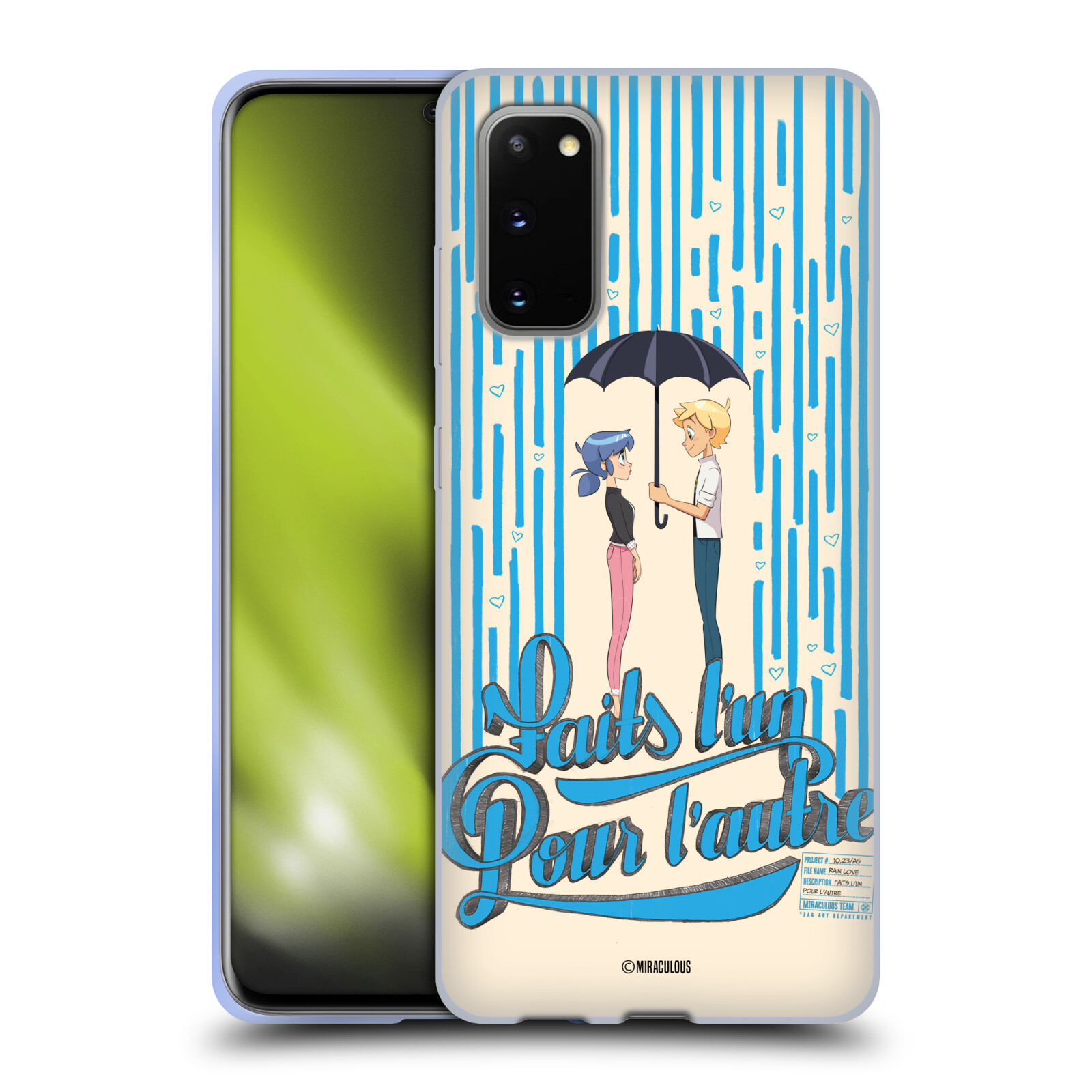 OFFICIAL MIRACULOUS LADYBUG SKETCHES SOFT GEL CASE FOR SAMSUNG PHONES 1 - Picture 13 of 15