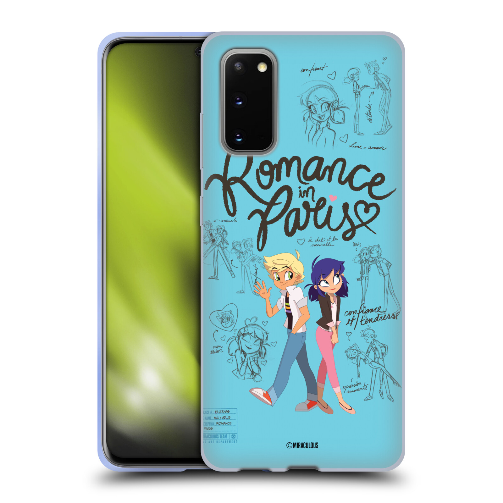 OFFICIAL MIRACULOUS LADYBUG SKETCHES SOFT GEL CASE FOR SAMSUNG PHONES 1 - Picture 15 of 15