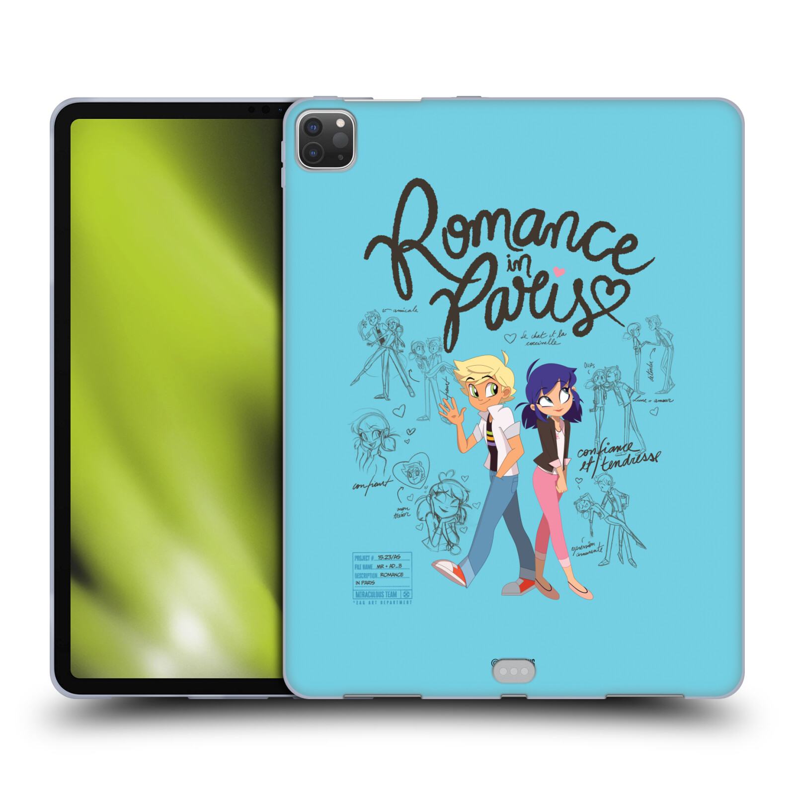 OFFICIAL MIRACULOUS LADYBUG SKETCHES SOFT GEL CASE FOR APPLE SAMSUNG KINDLE - Picture 15 of 15