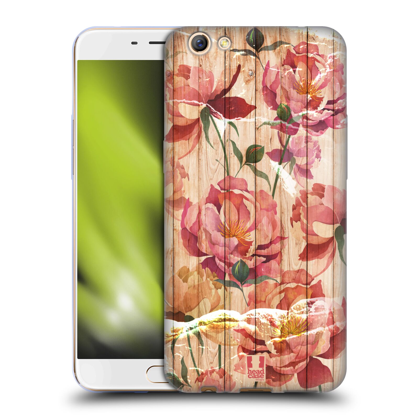 HEAD CASE DESIGNS MIX WOOD PRINTS GEL CASE FOR OPPO PHONES - Picture 10 of 10