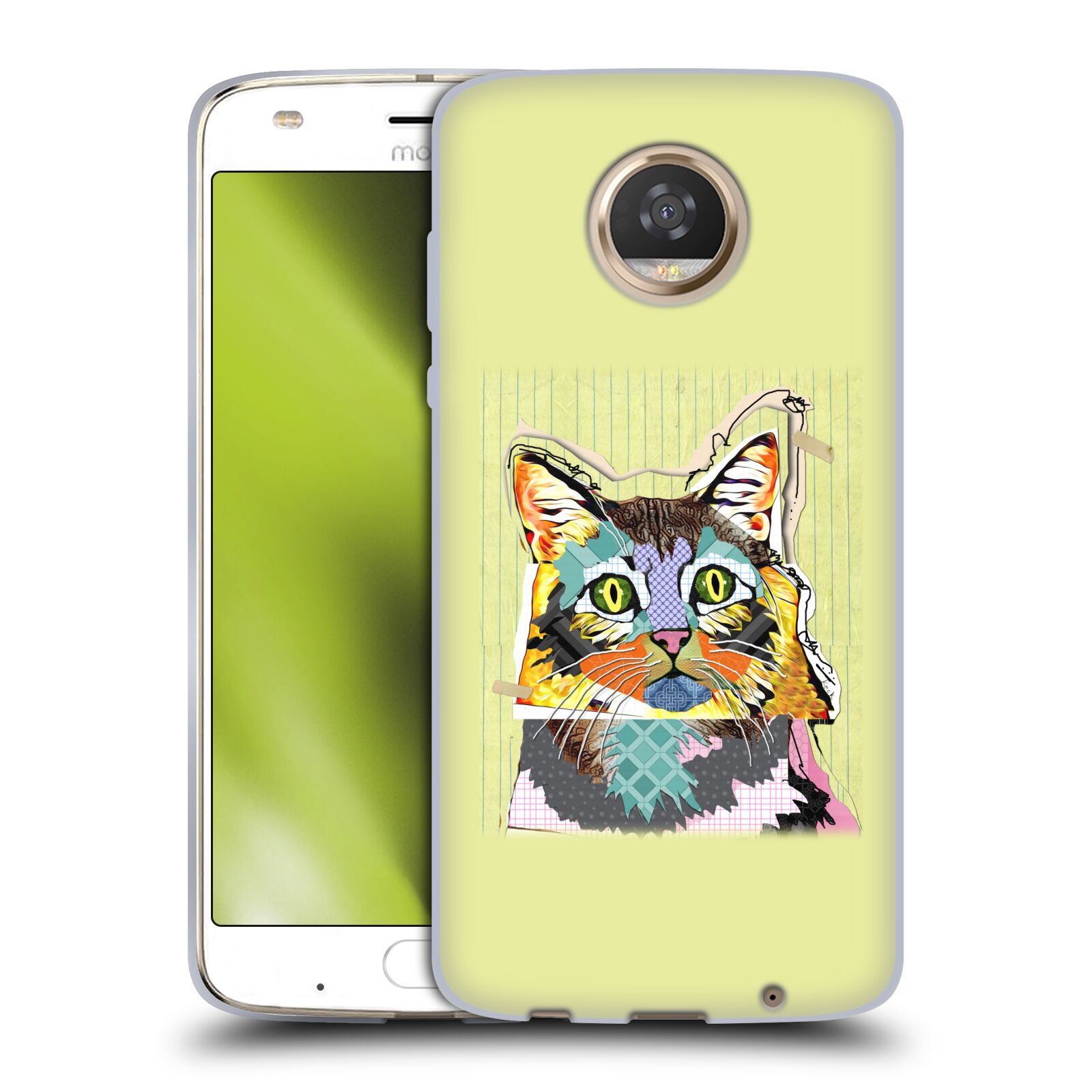 OFFICIAL MICHEL KECK ANIMAL COLLAGE SOFT GEL CASE FOR MOTOROLA PHONES - Picture 11 of 19